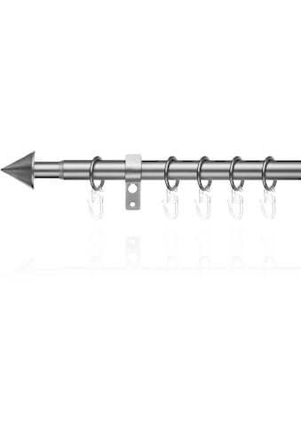 Gardinenstange »Gardinenstange Kegel, 20 mm, ausziehbar, 1 läufig 130 - 240 cm«, 1...