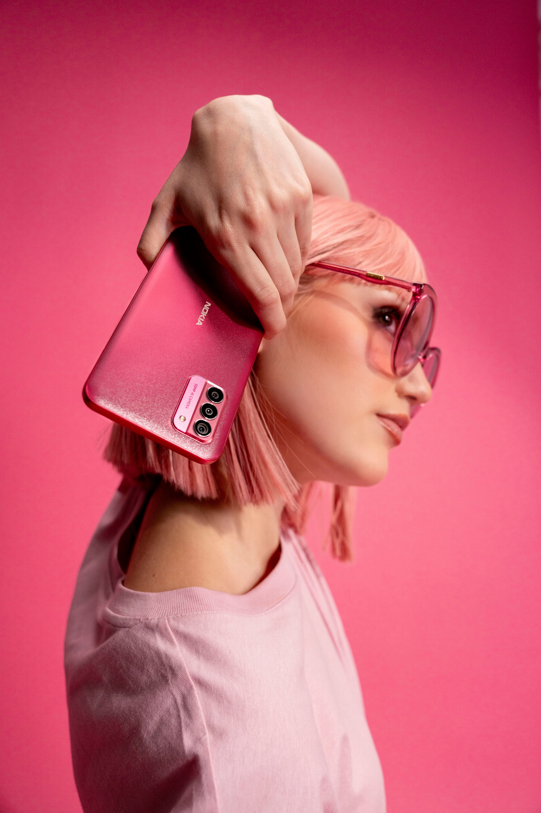 Nokia Smartphone »G42«, pink