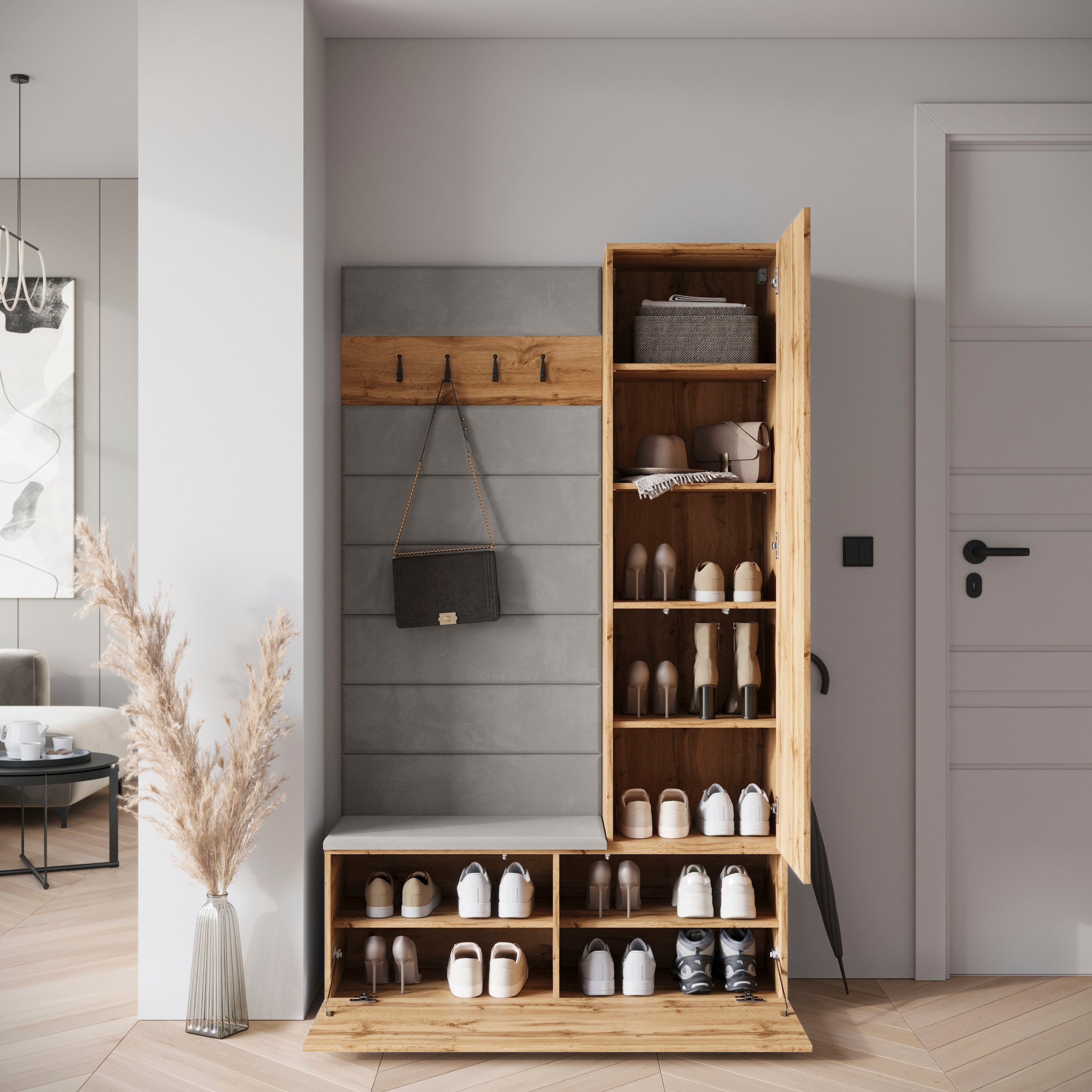 Home affaire Garderoben-Set »TEJO II« Komplett-Set, 1 Stk. tlg.