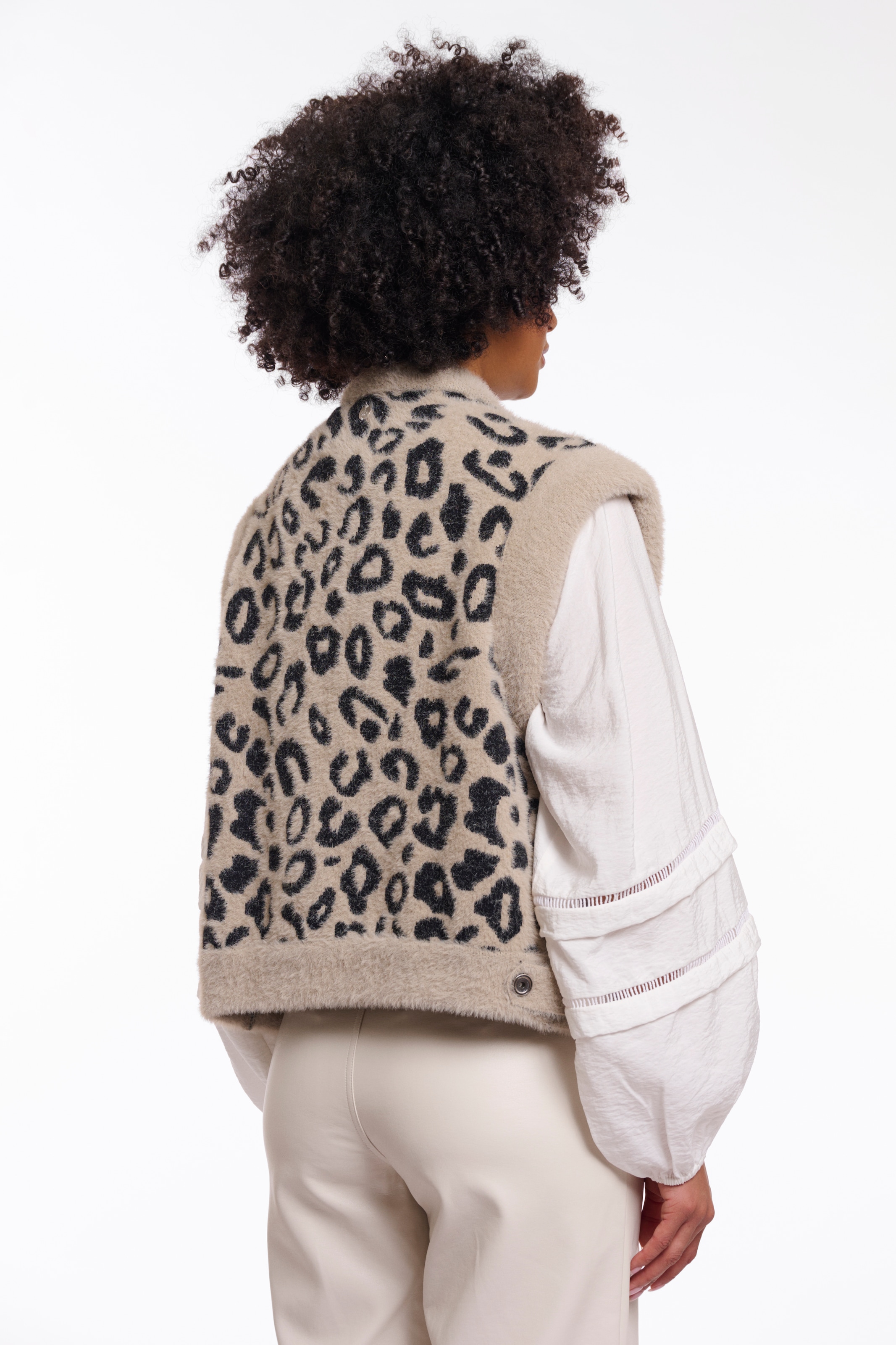 Rino & Pelle Kurzweste »ELONA« mit Bündchen