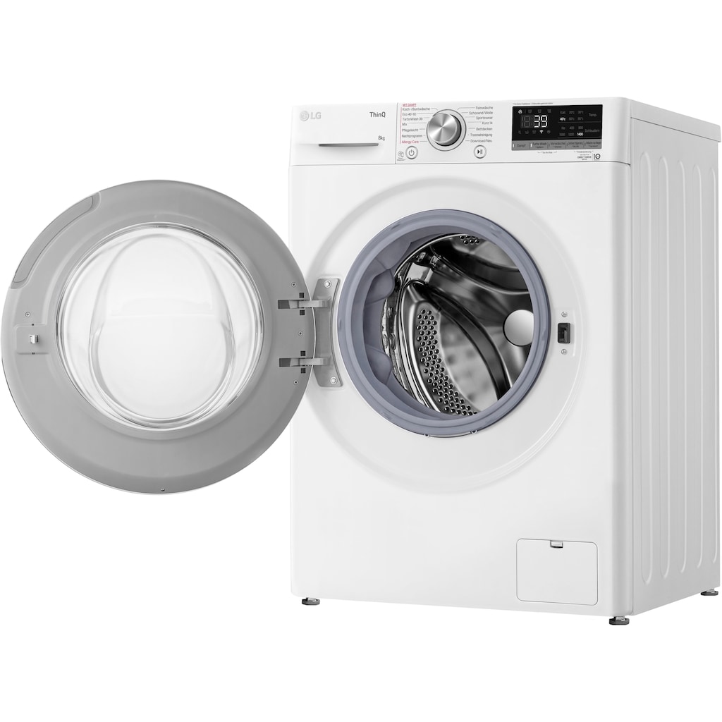 LG Waschmaschine »F4WV708P1E«, Serie 7, F4WV708P1E, 8 kg, 1400 U/min