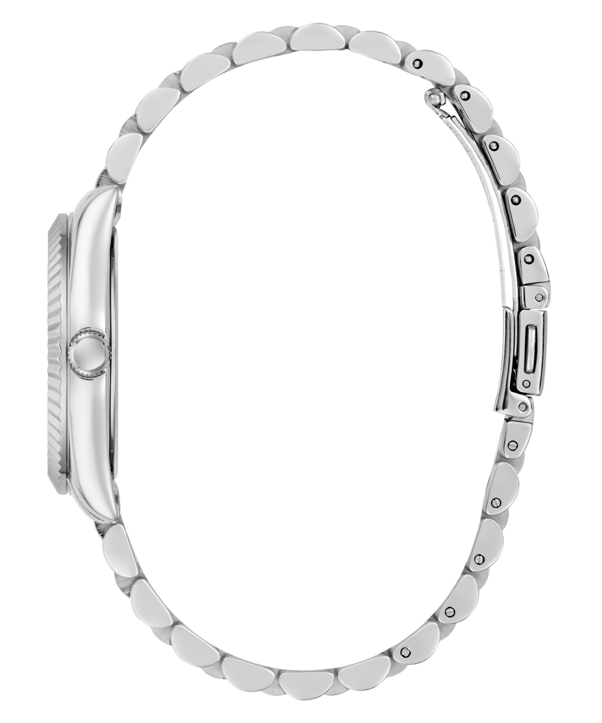 Guess Quarzuhr »JADA« Armbanduhr, Damenuhr, Edelstahlarmband, Datum