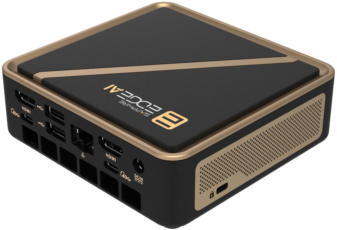 Sapphire Barebone-PC »EDGE AI 370«