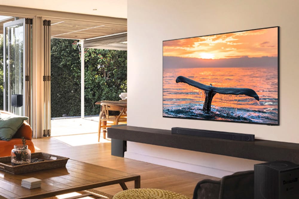 Samsung QLED Mini LED-Fernseher »GQ75QN95DAT«, 4K Ultra HD, Smart-TV, Neural Quantum 4K AI Gen2 Prozessor, Mini LED, bis zu 144Hz