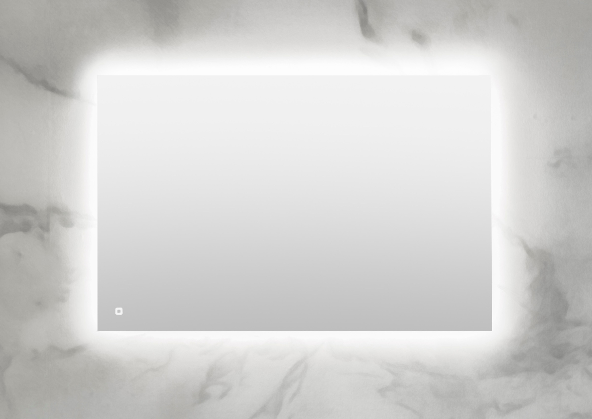 PLACES OF STYLE Badmöbel-Set »Studio Line, Bad im modernen Design, 2-teiliges Badezimmer« 2 Stk. tlg.