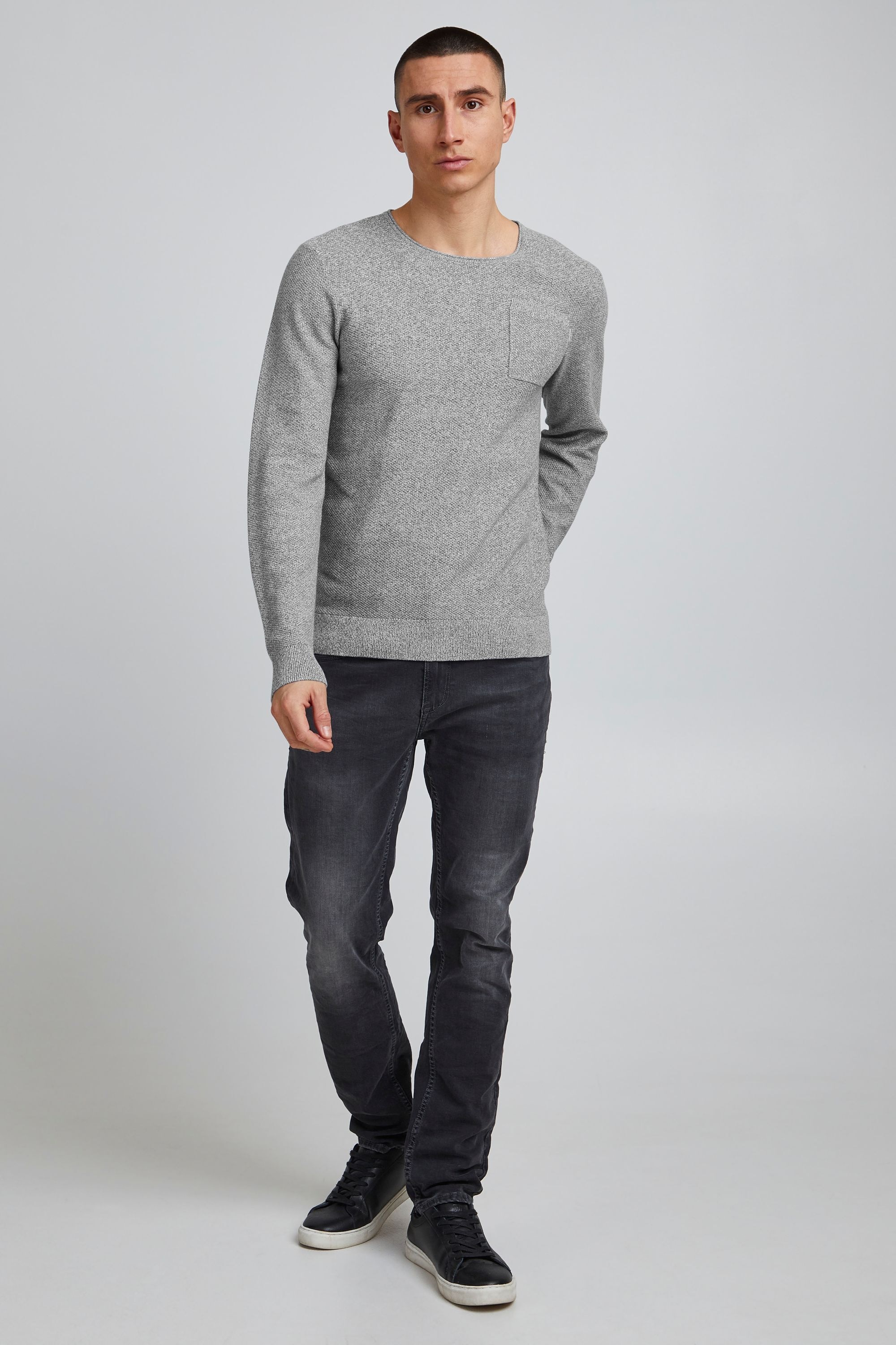 Blend Strickfleece-Pullover »Strickpullover bhpullover«