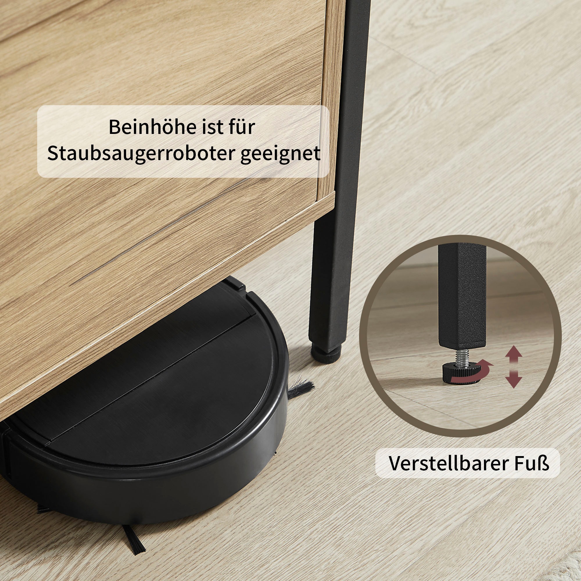 OTTO home Garderobenschrank »Tayler«, Melamin-Tischplatte, pulverbeschichtetem Metallgestell, Höhe 180 cm