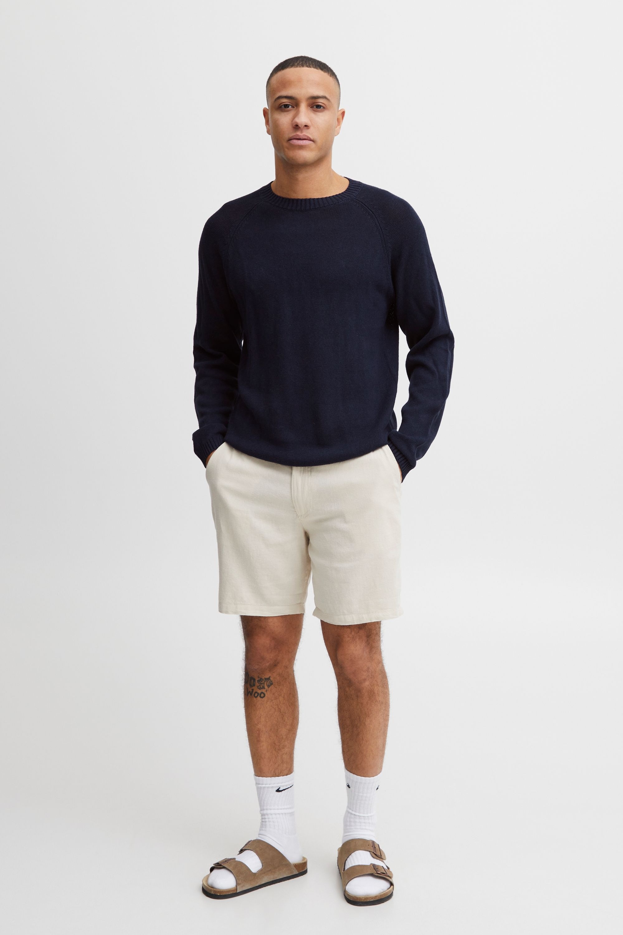 !Solid Strickfleece-Pullover »Strickpullover SDFabio«