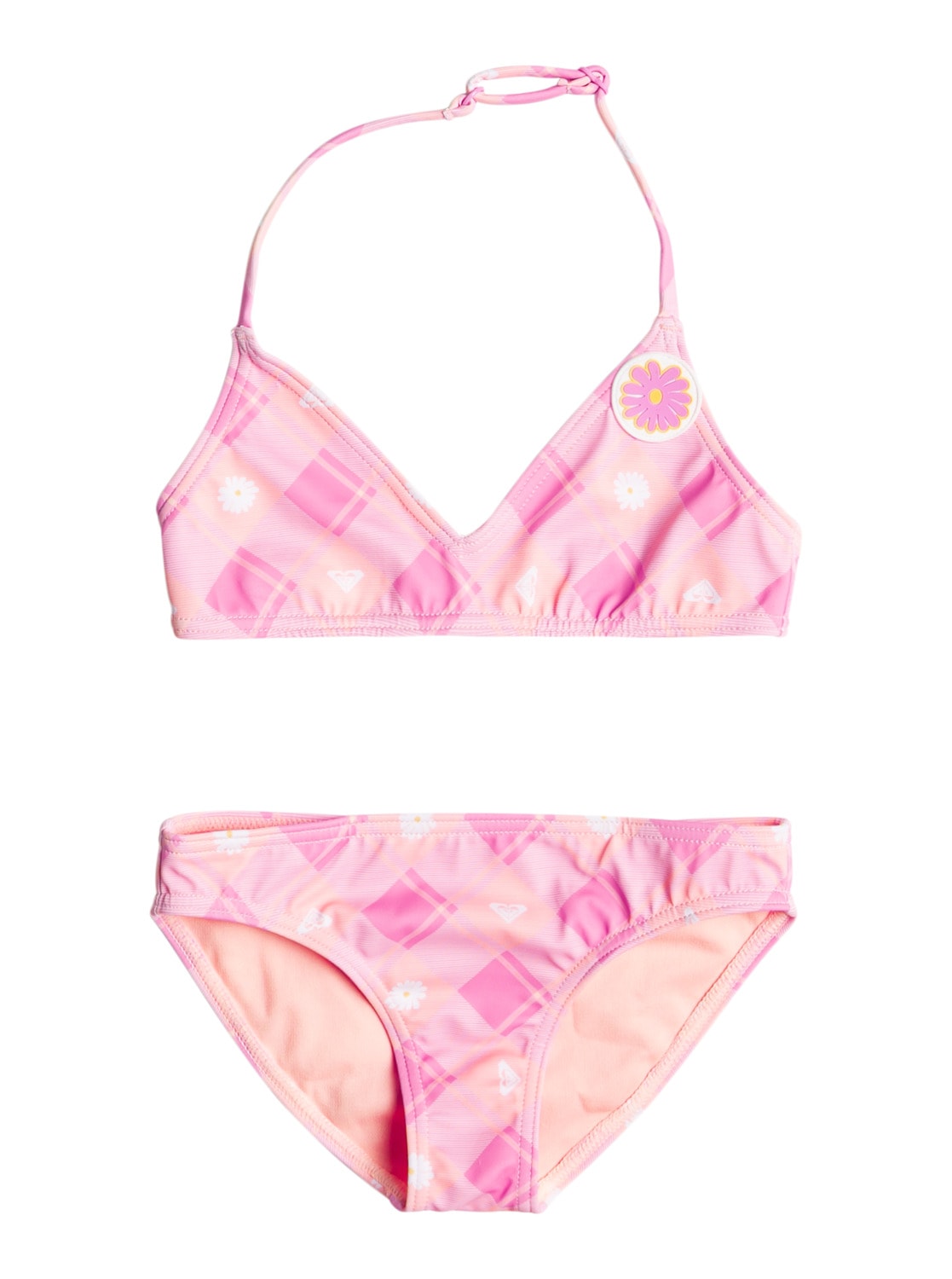 Triangel-Bikini »Flower Plaid«