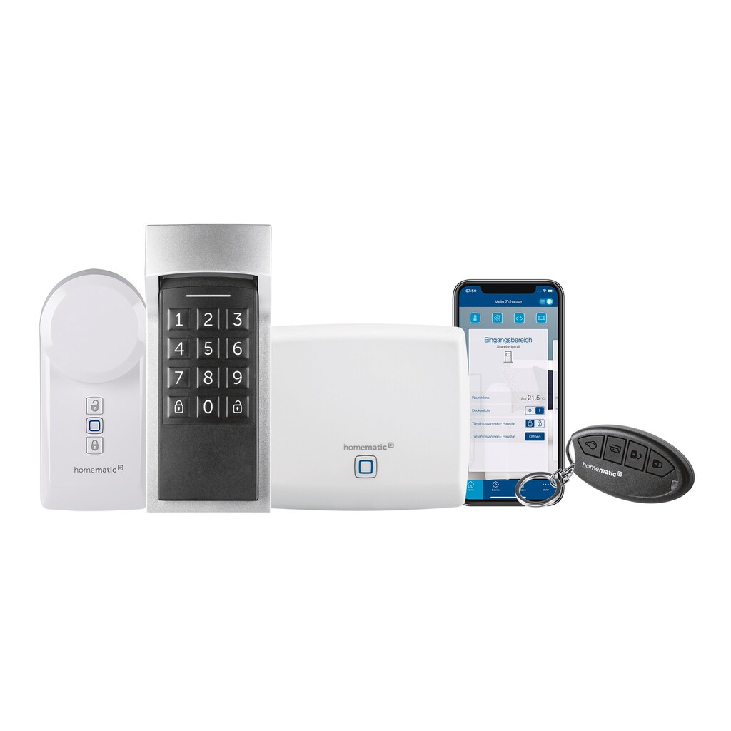 Homematic IP Smart-Home-Zubehör »Bundle Starter Set Zutritt + Keypad«