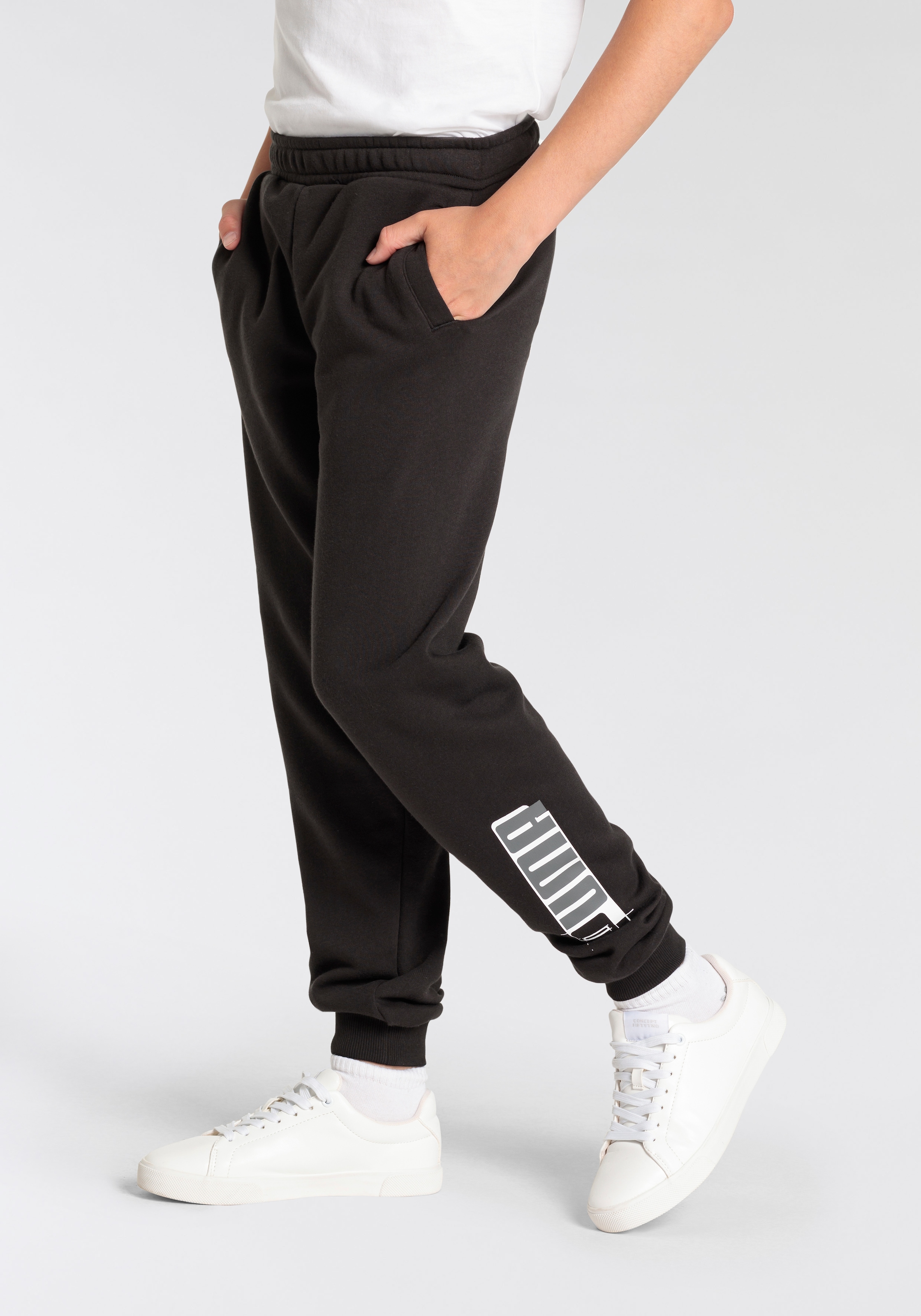 PUMA Jogginghose »ESS+ LOGO LAB SWEATPANTS TR CL B«