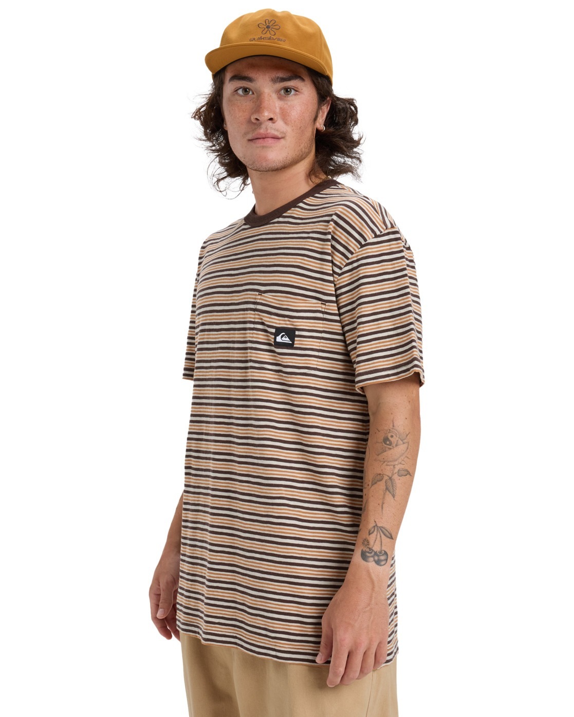 Quiksilver T-Shirt »Onyx Striped«