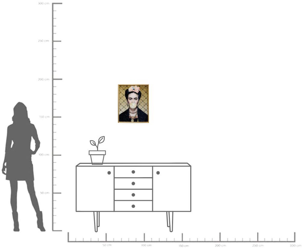 Kare Design Bild mit Rahmen