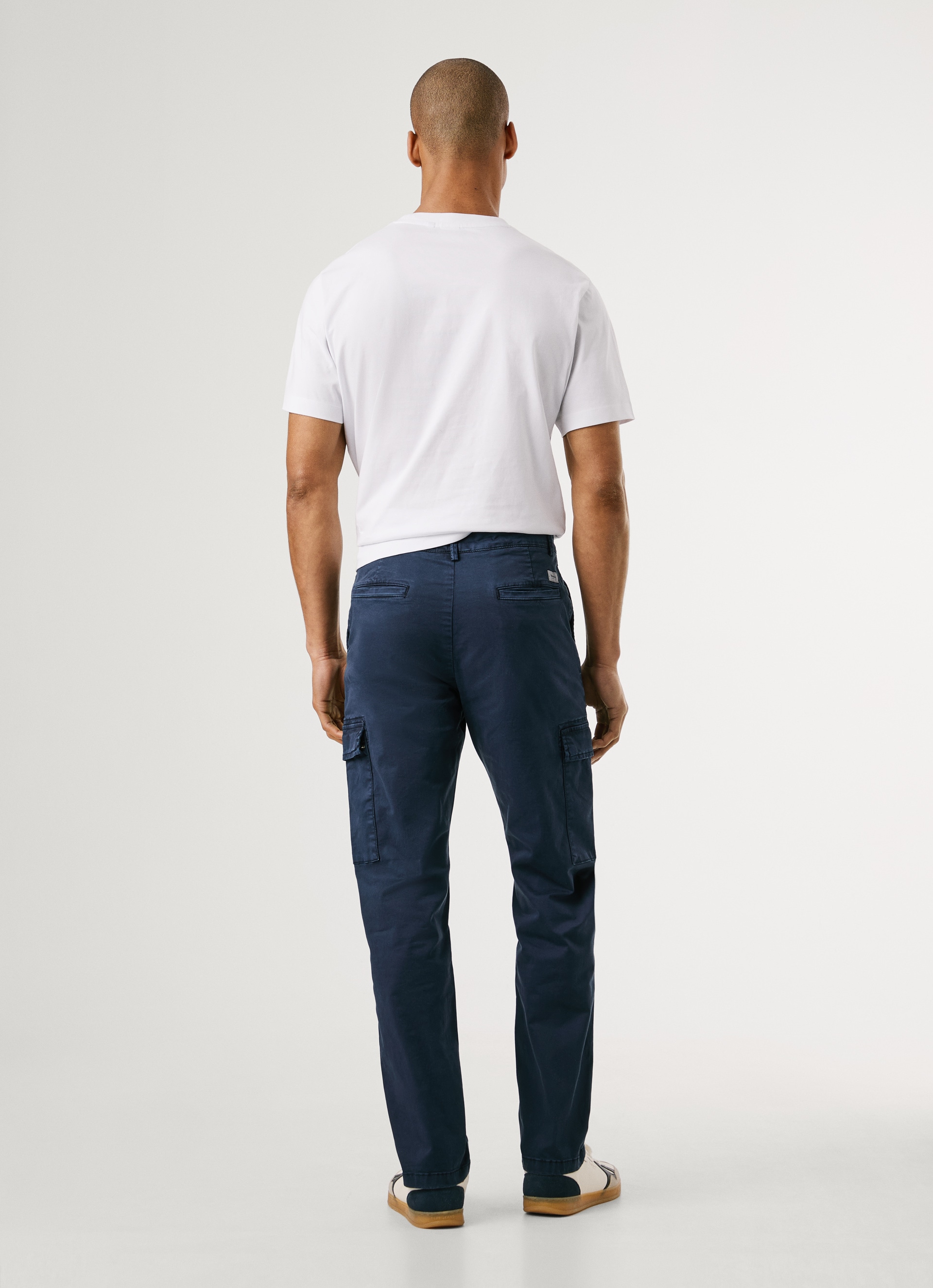 Pepe Jeans Chinohose »SLIM CARGO TWILL«  mit aufgesetzten Taschen