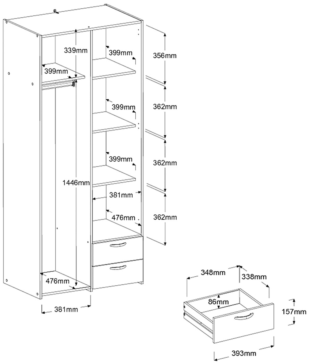 Parisot Jugendzimmer-Set »Jade 11« Set, 2 tlg. Mit Schreibtischplatte und Kommode
