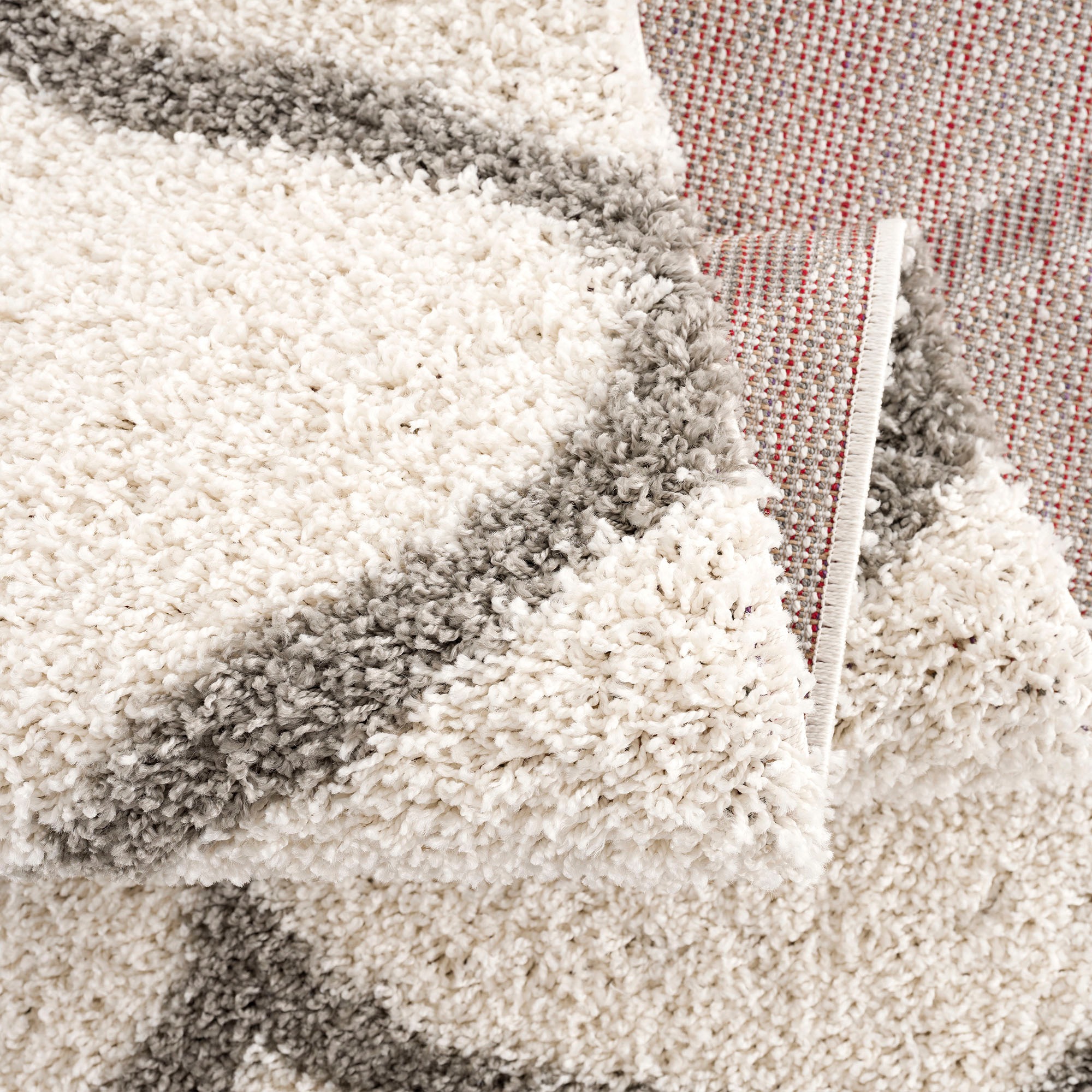 Sanat Hochflor-Teppich »Madrid«, rechteckig, 30 mm Höhe, Wohnzimmer, Langflor, Shaggy Teppich