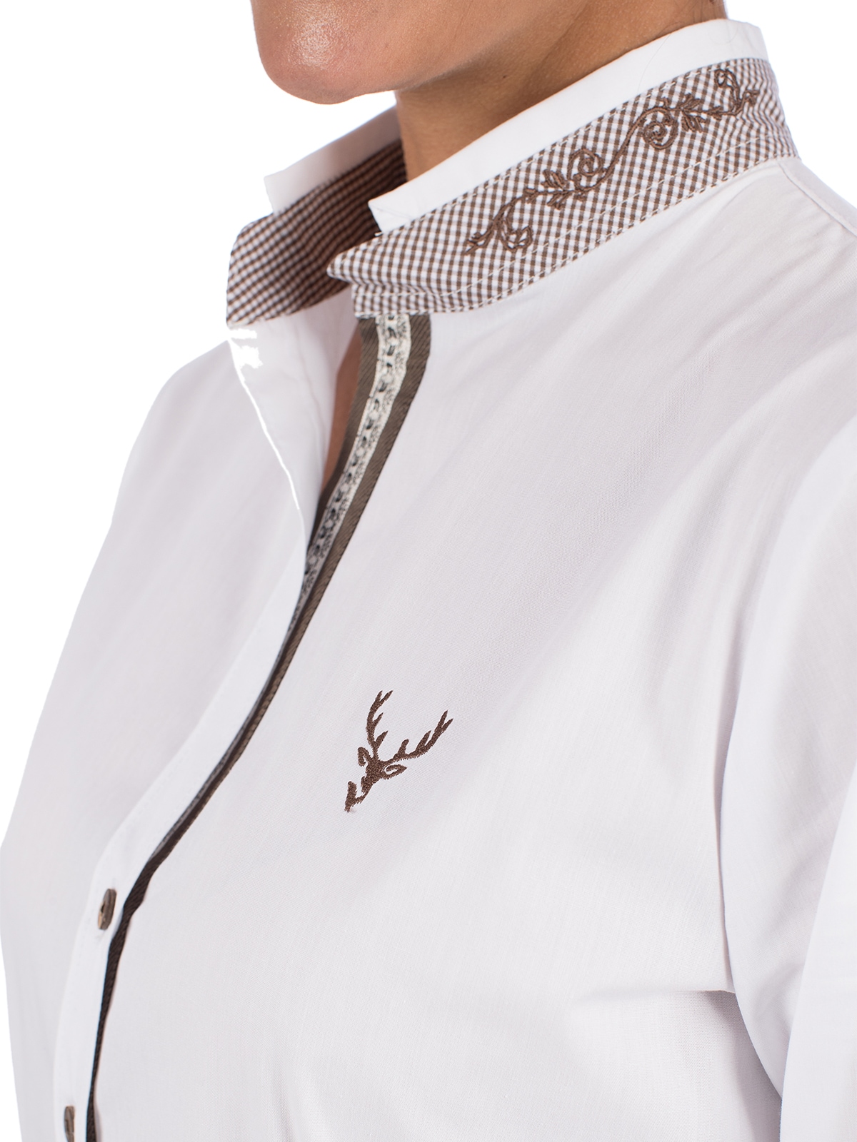 OS-Trachten Blusentop »Trachtenbluse 450006-3684«