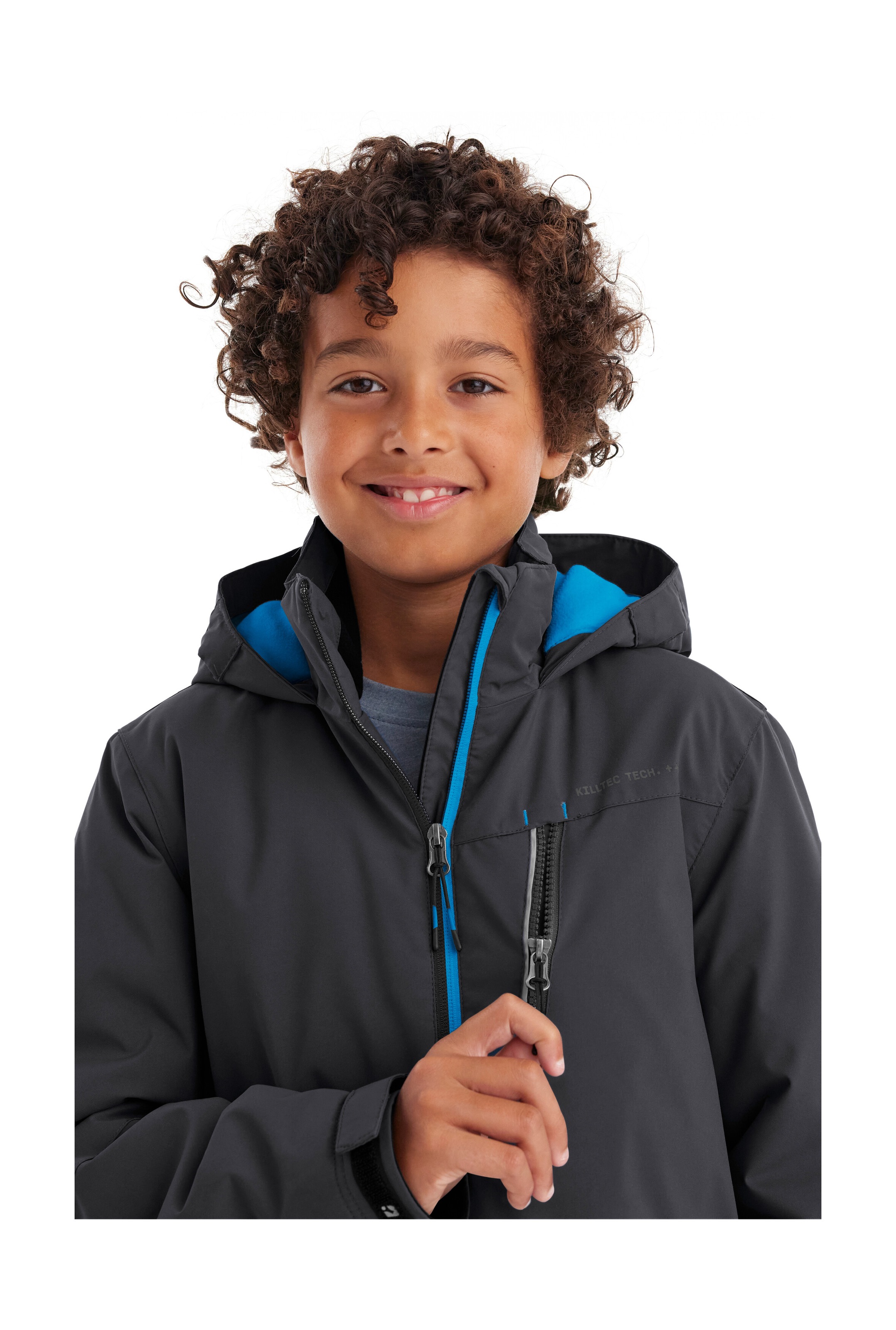 Killtec Outdoorjacke »KOW 159 BYS JCKT« Wasser- und winddichte Kids Winterjacke mit Fleece-Futter
