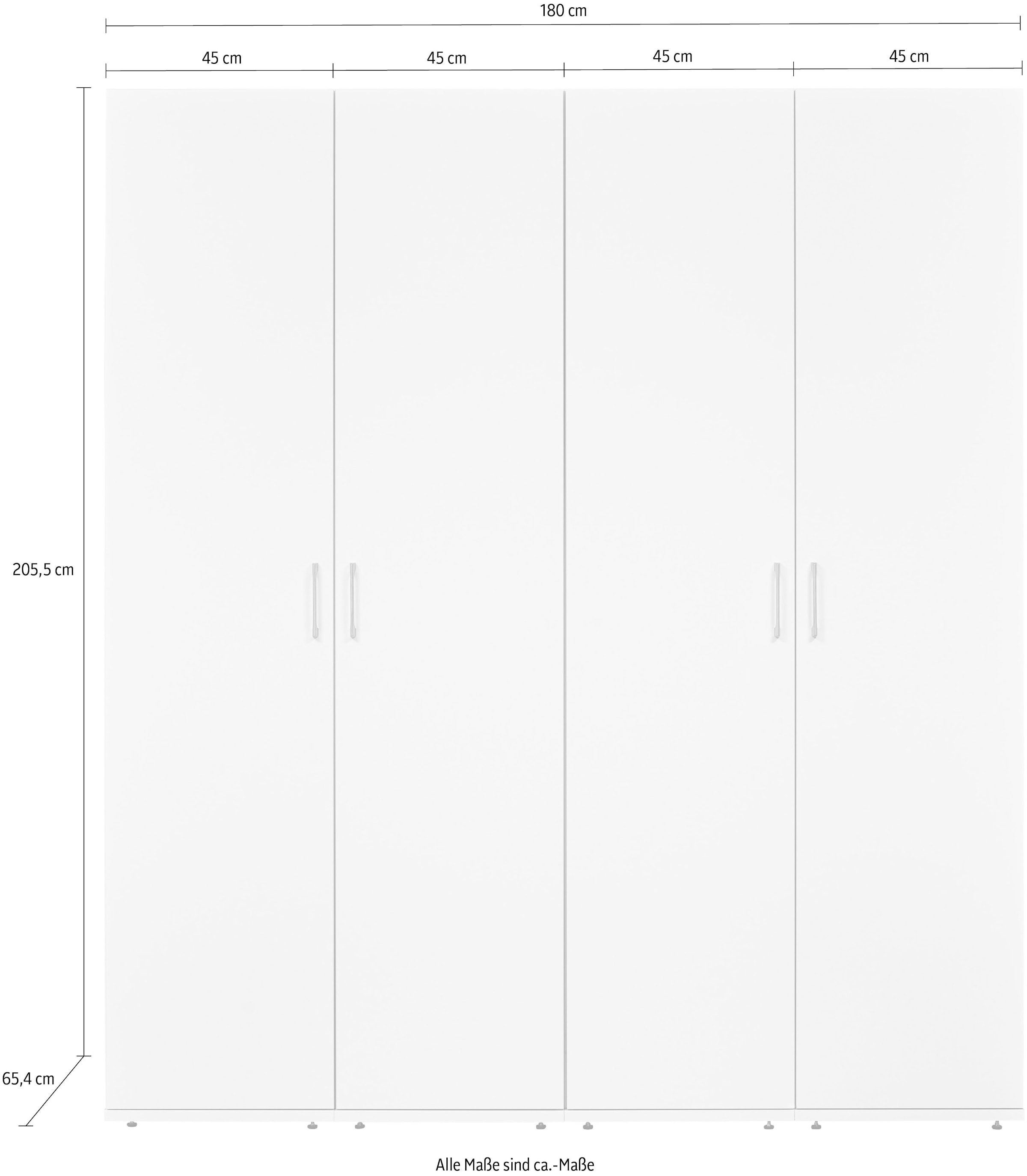 WASHTOWER Schrank-Set »23«, (4 St.)