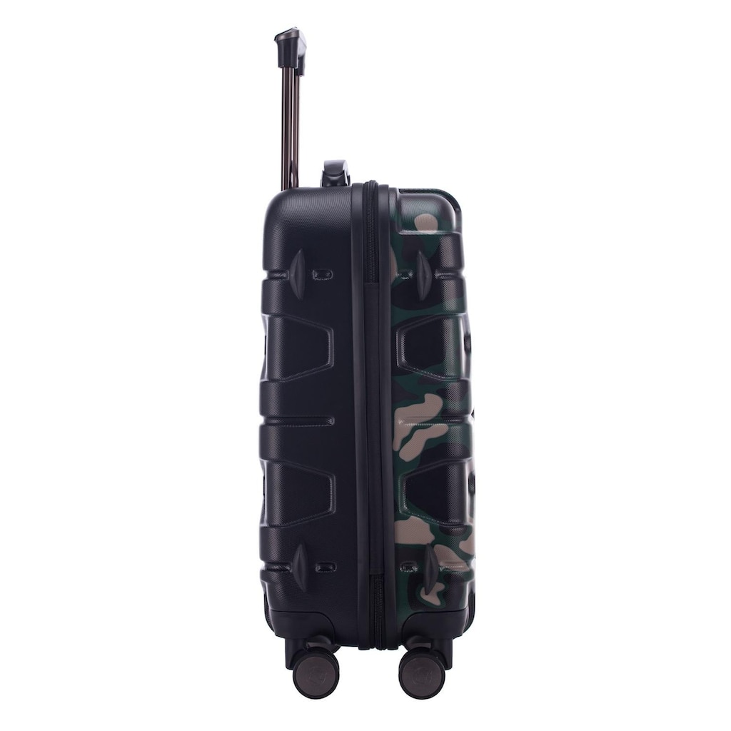 Hauptstadtkoffer Hartschalen-Trolley »X-Kölln, 58 cm, Camouflage«, 4 Rollen