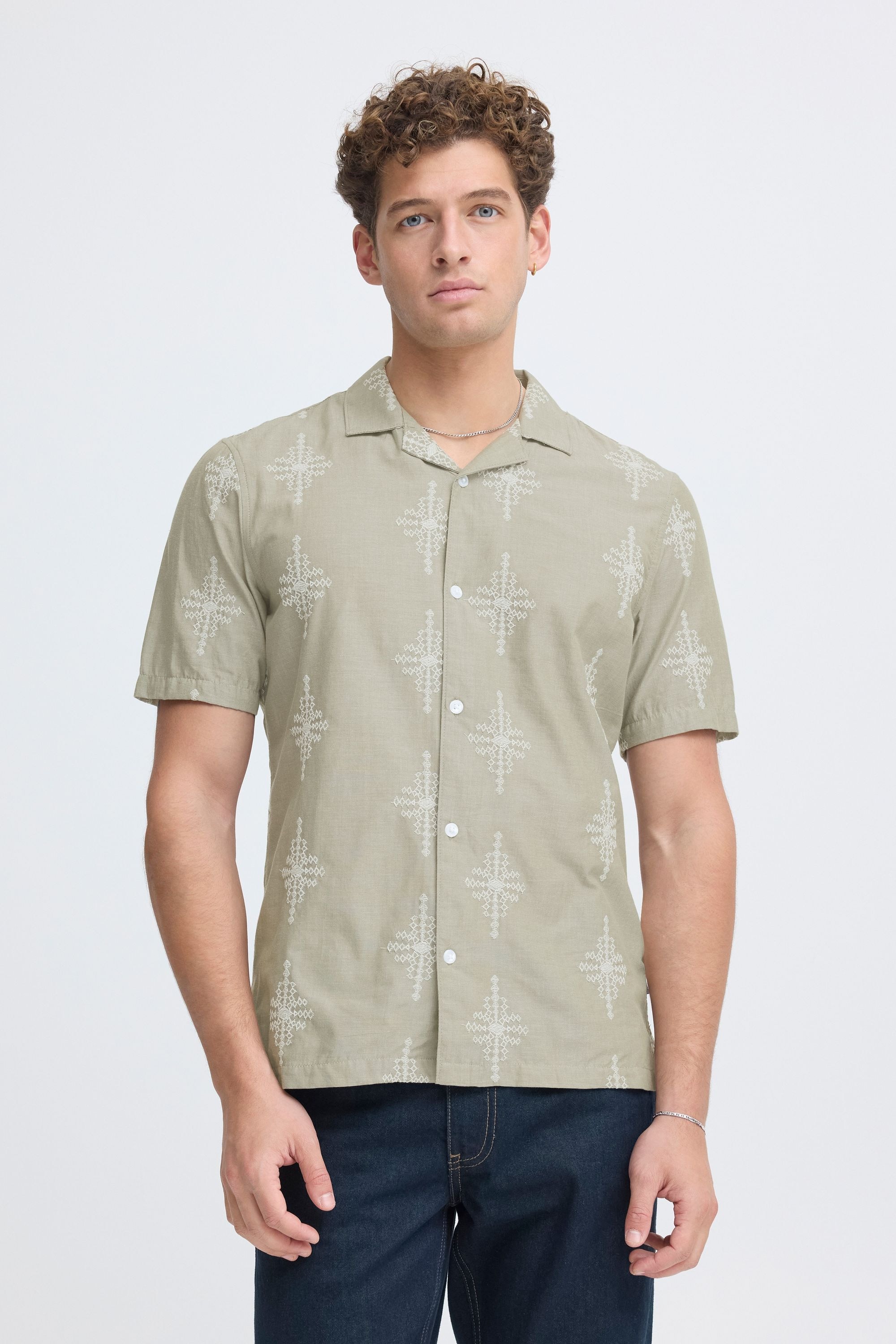 Casual Friday Kurzarmhemd »Kurzarmhemd CFLeopold«