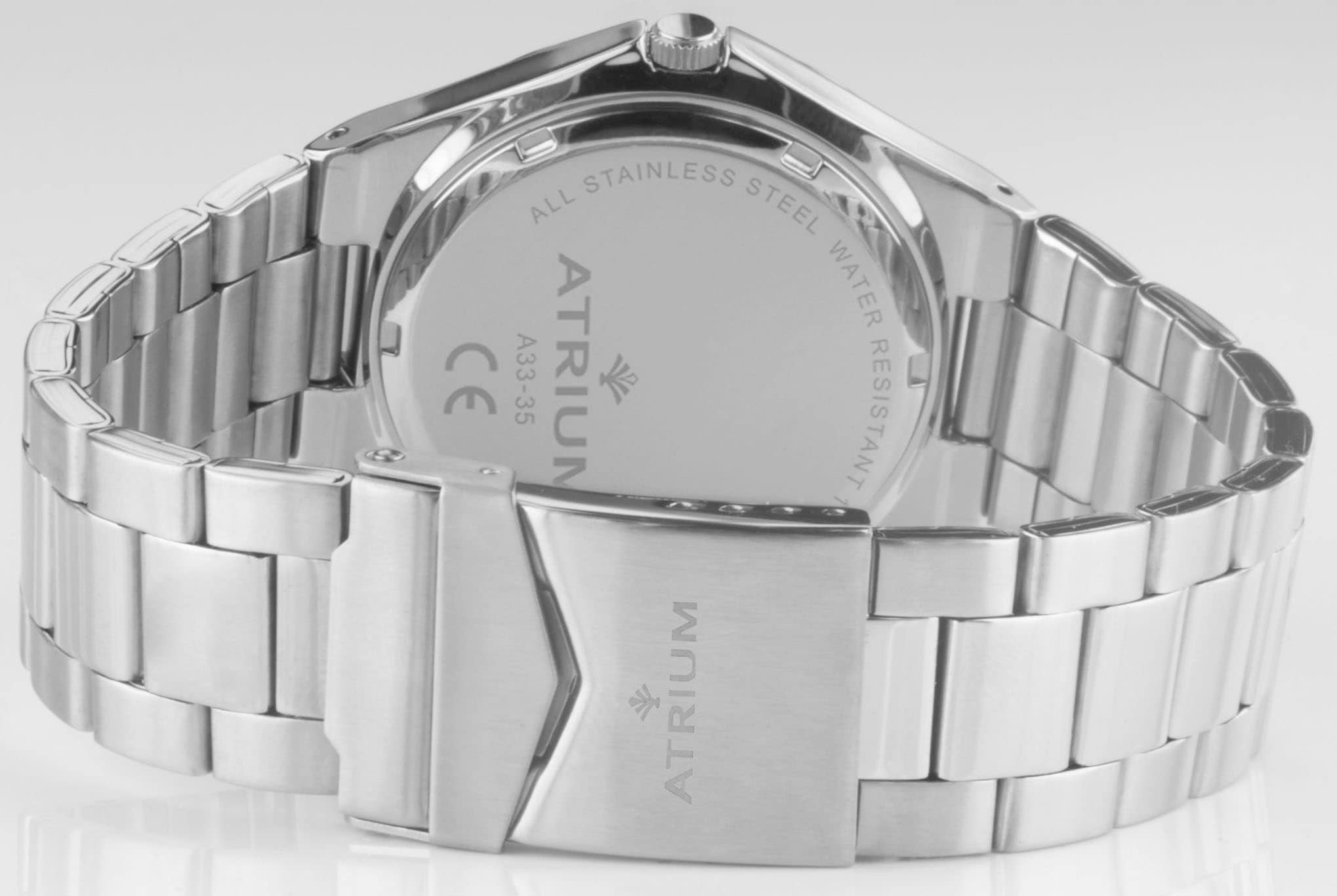 Atrium Quarzuhr »A33-35«, Armbanduhr, Herrenuhr, Datum