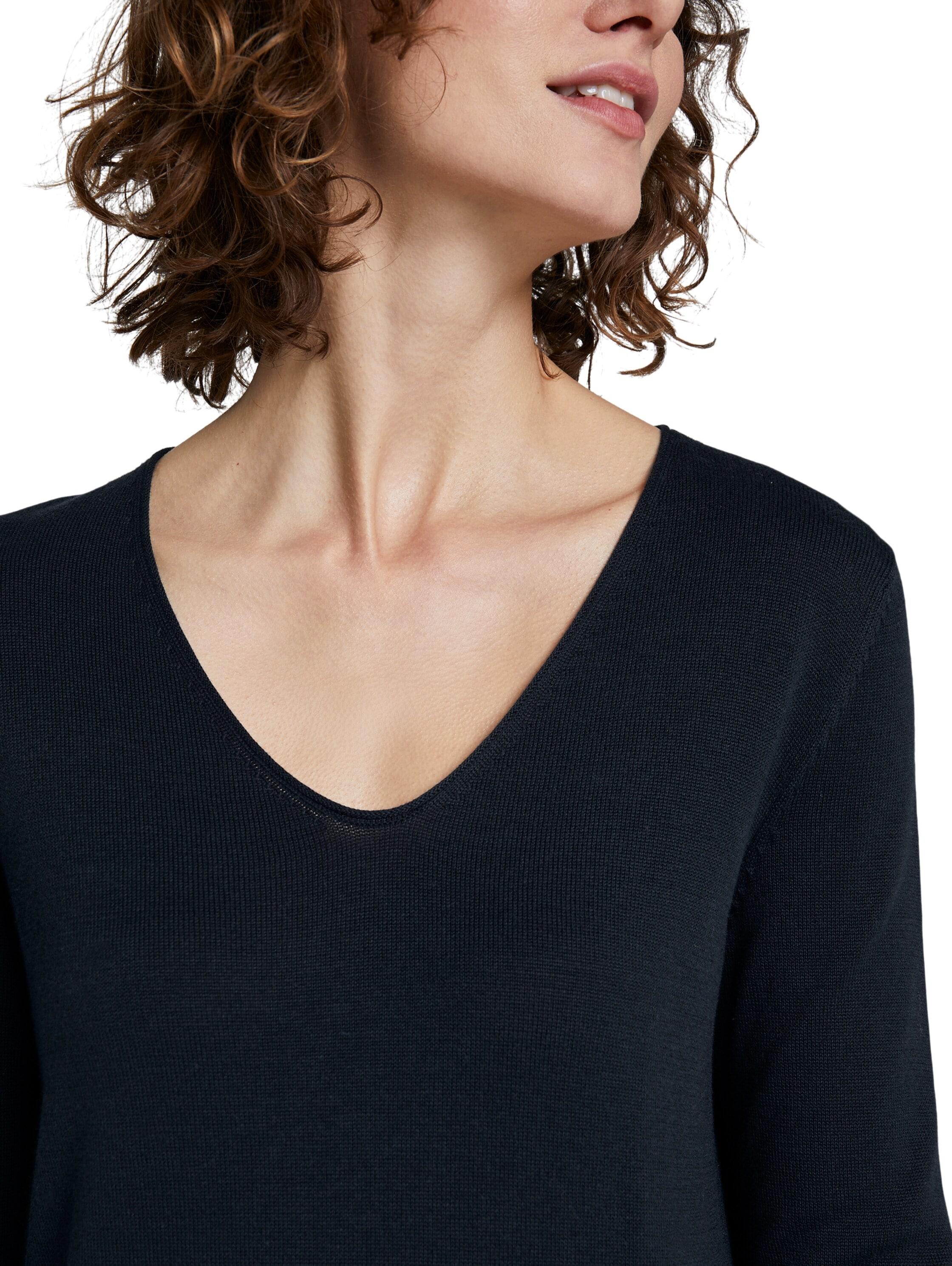 TOM TAILOR V-Ausschnitt-Pullover