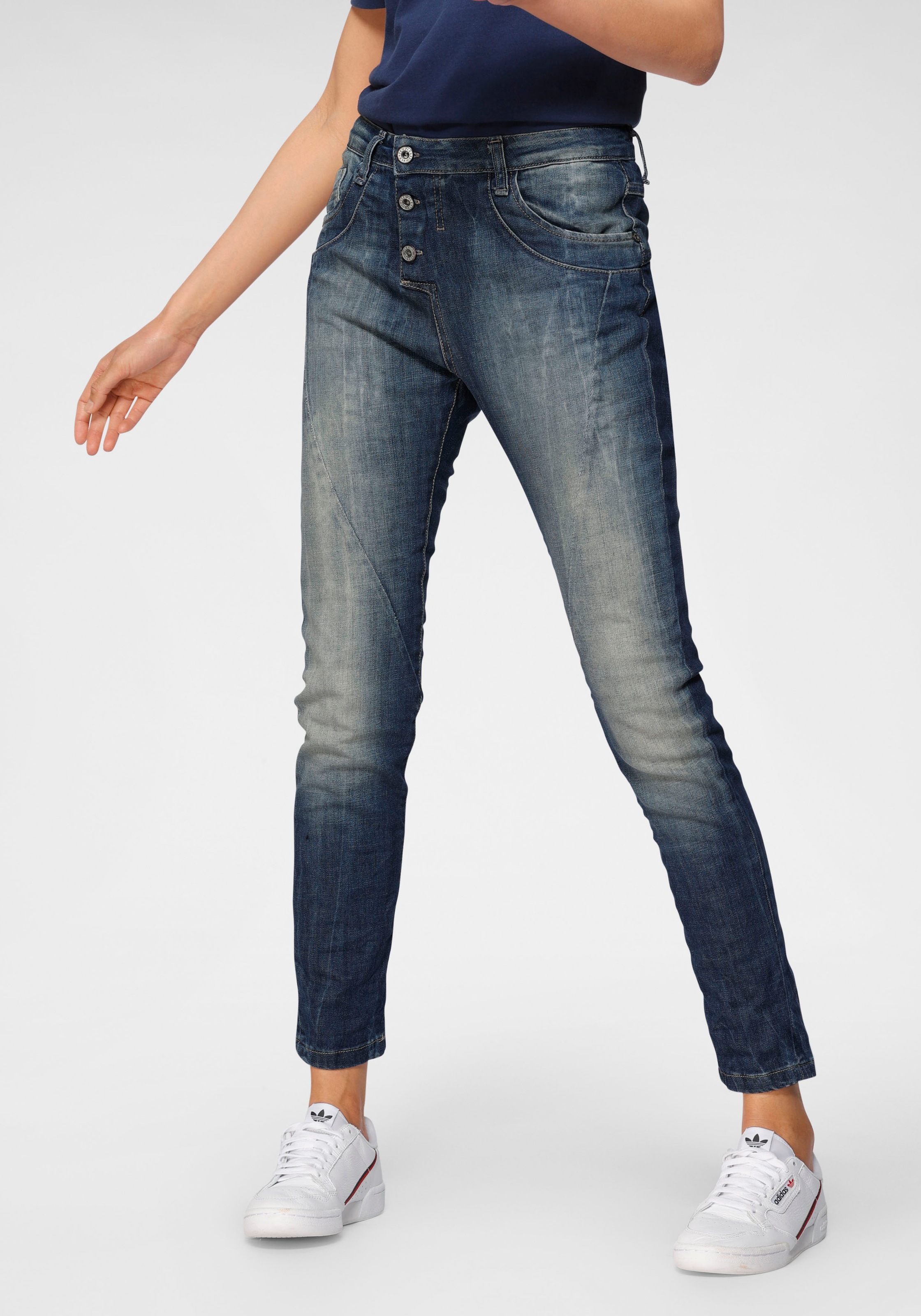 Please Jeans Boyfriend-Jeans »P 78A«, im Heavy Used Look