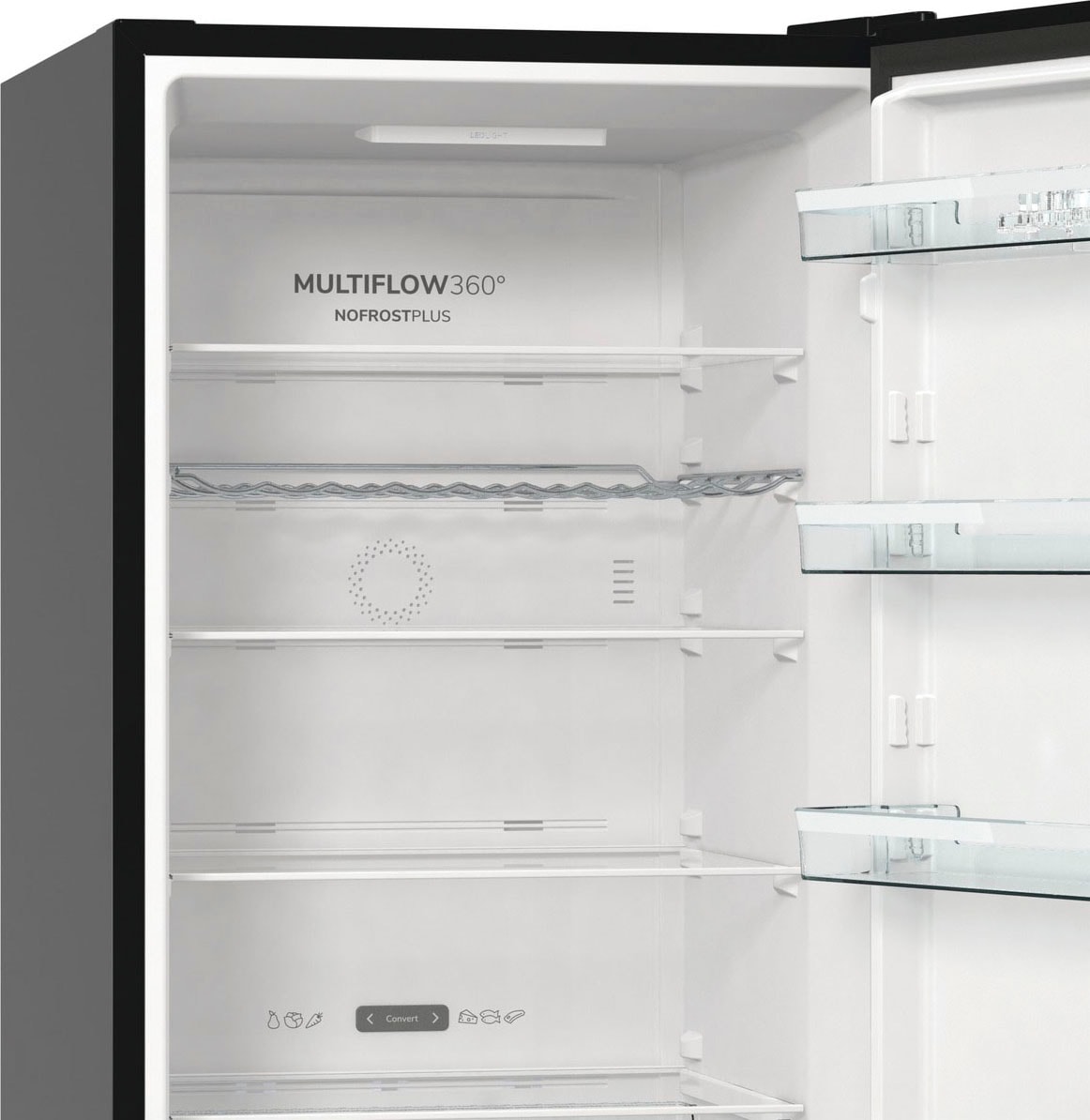 GORENJE Kühl-/Gefrierkombination »NK 89B0«, NK 89B0 DBK, 200 cm hoch, 60 cm breit