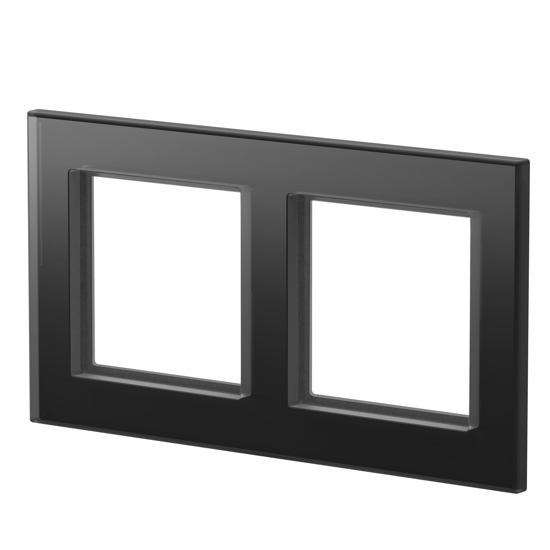 Homematic IP Smart-Home-Zubehör »Glasrahmen – 2-fach«