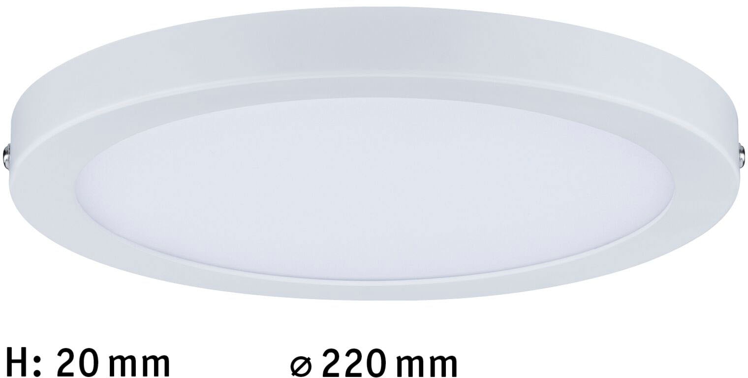 Paulmann LED Panel »Atria rund 220mm 14W 2.700K«, 1 flammig, Atria rund 220mm 14W 2.700K matt