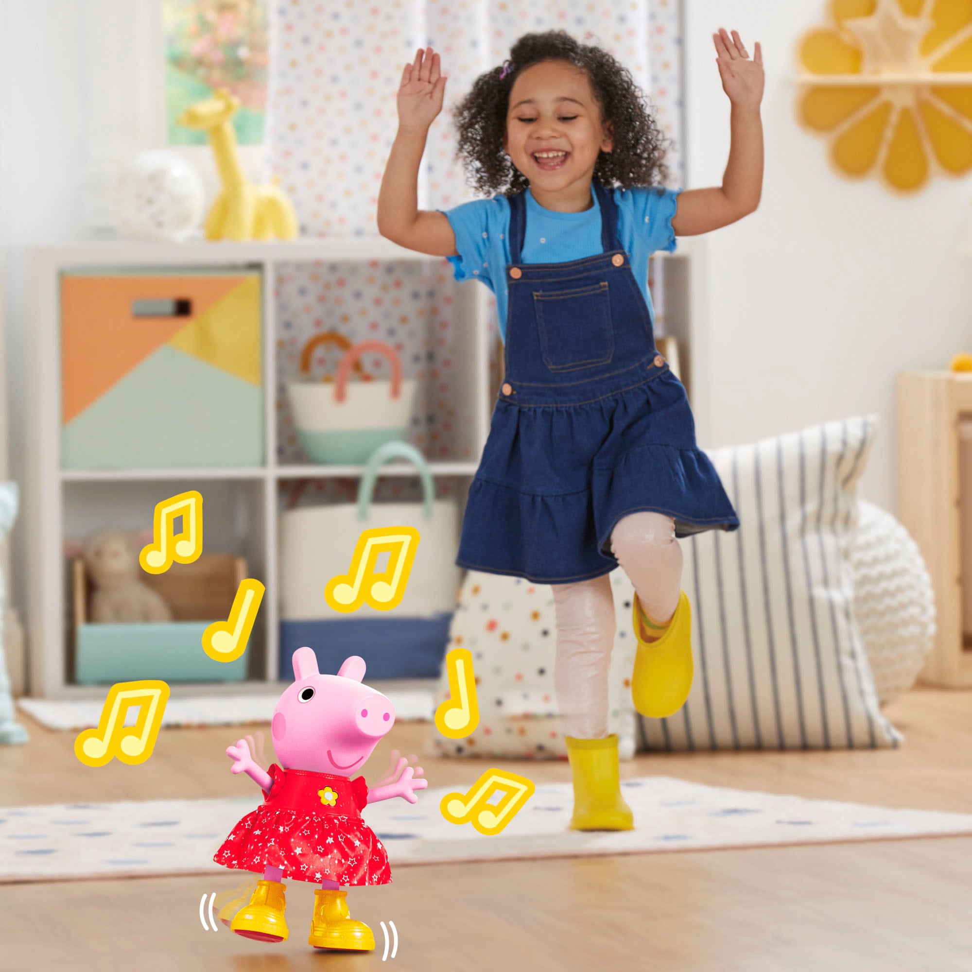 Hasbro Stehpuppe »Peppa Pig, Peppas Matschepfützen-Party«, mit Funktionen