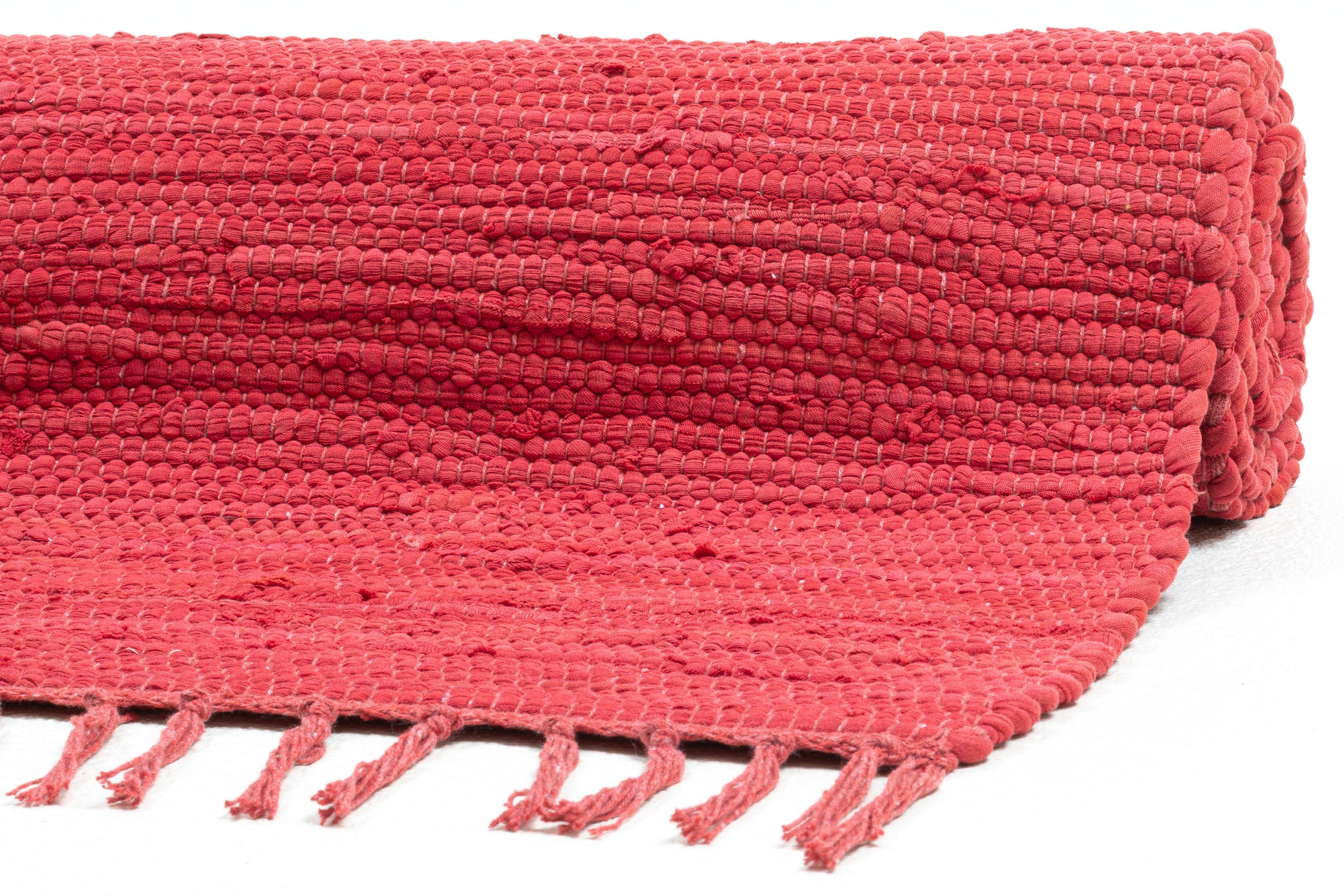 my home Kinderteppich »Insa Fleckerl«, rechteckig, 5 mm Höhe, Uni Farben, pastell, handgewebt, pflegeleicht, waschbar, Kinderzimmer