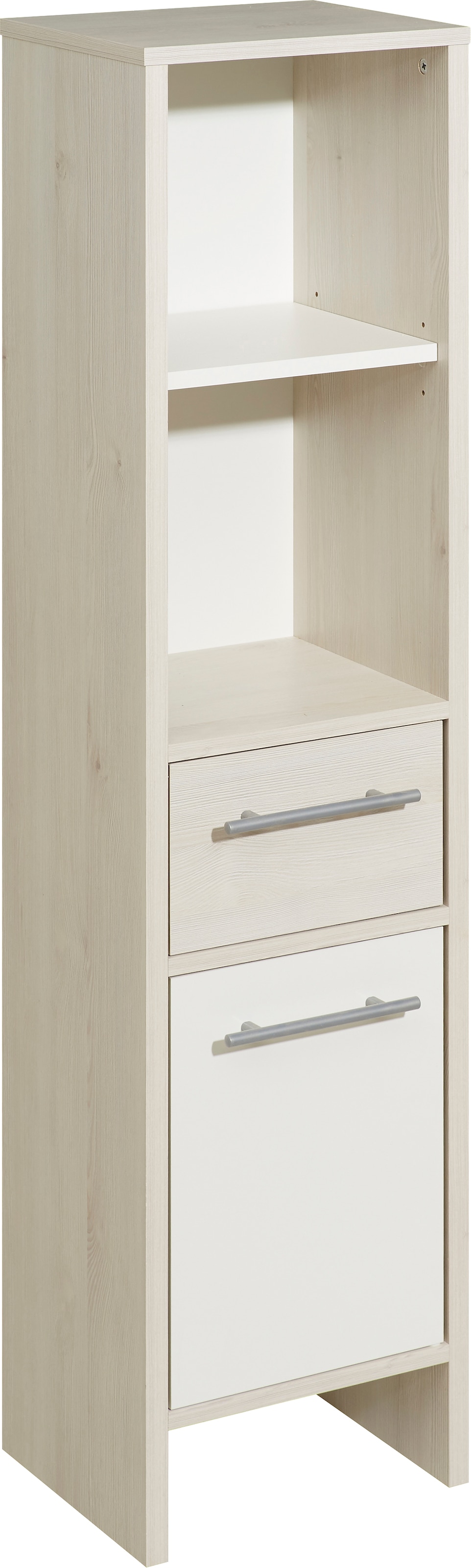 Midischrank »Quickset 350 Badschrank 33 cm breit, 1 Tür, 1 Schublade, 2 Regalfächer«,...