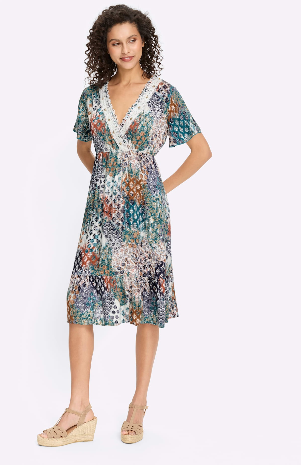 heine Druckkleid »Druck-Kleid«