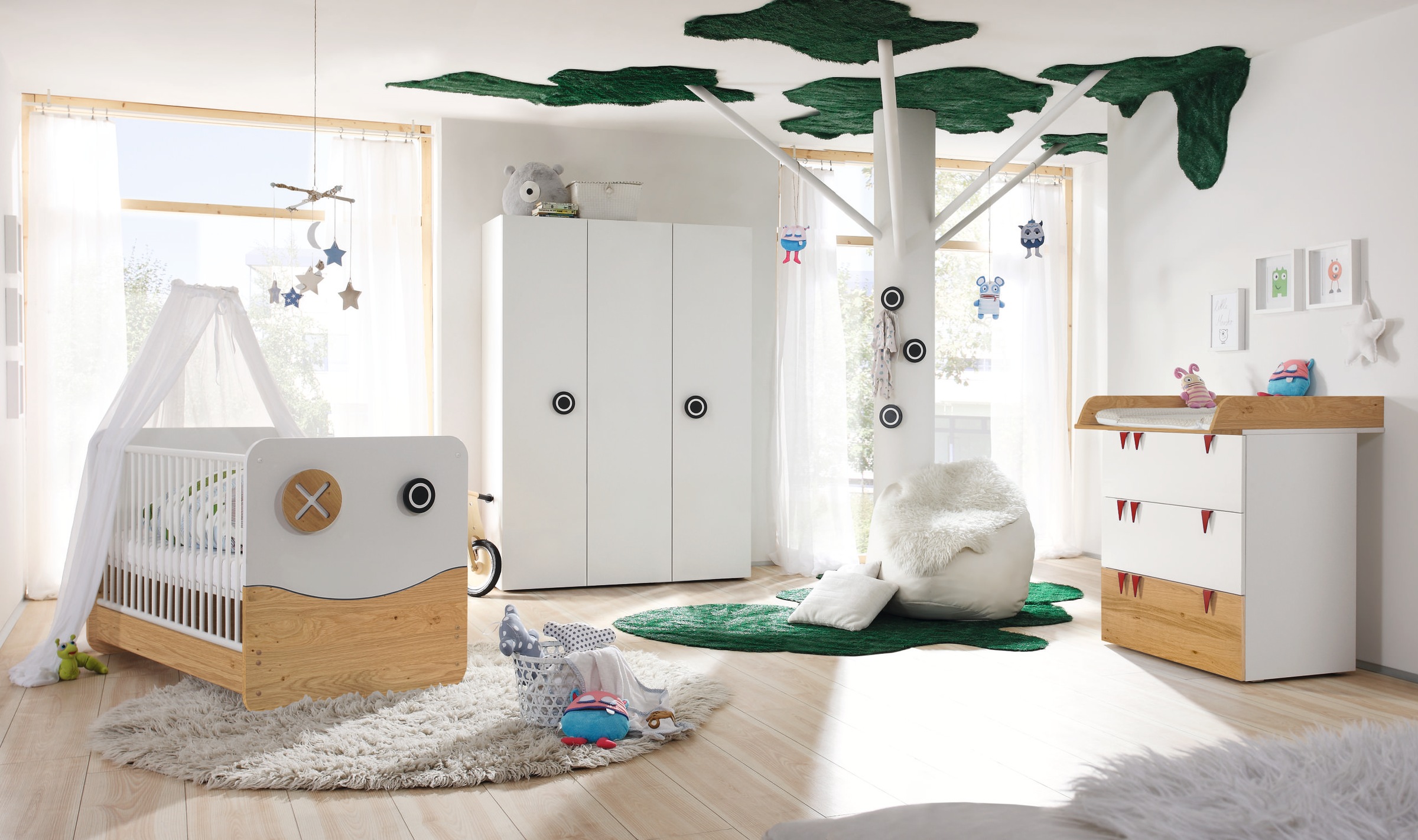 now! by hülsta Babyzimmer-Komplettset »now! minimo«, (Set, 5 St.) kaufen