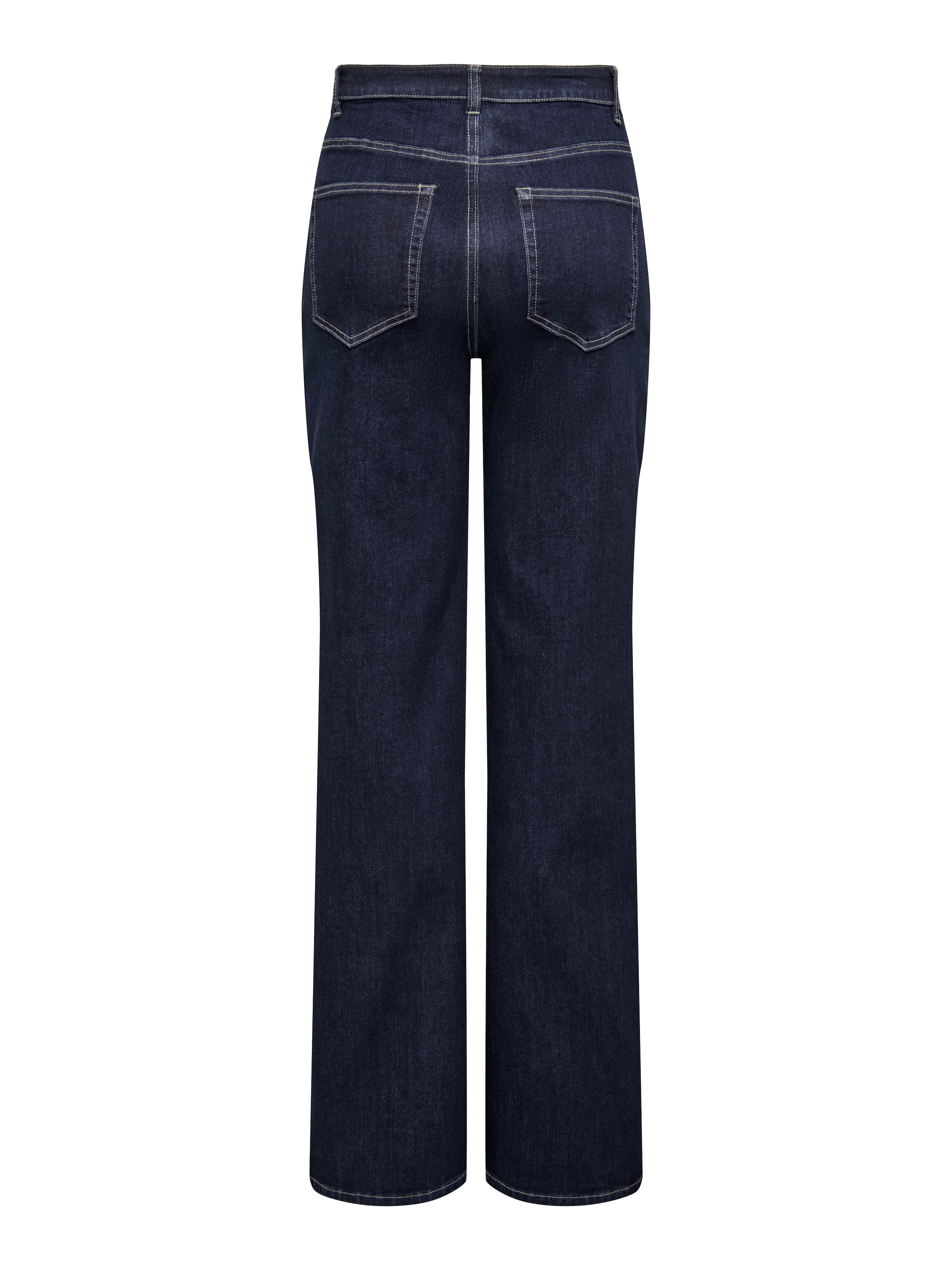 ONLY High-waist-Jeans »ONLJUICY-WAUW HW WIDE DNM GUA334 NOOS« high waist, weite Beinform, dark blue