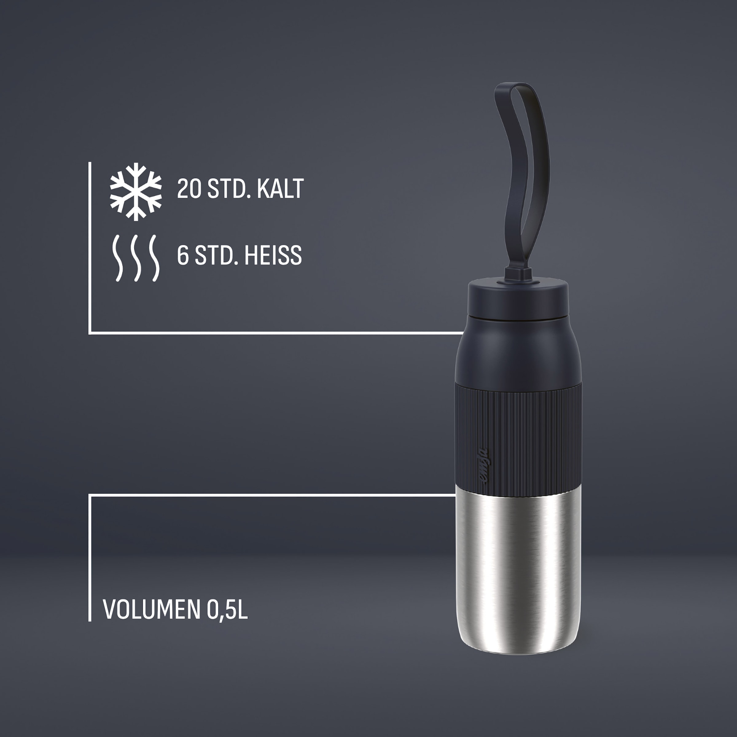 Emsa Isolierflasche »beYou Twist«