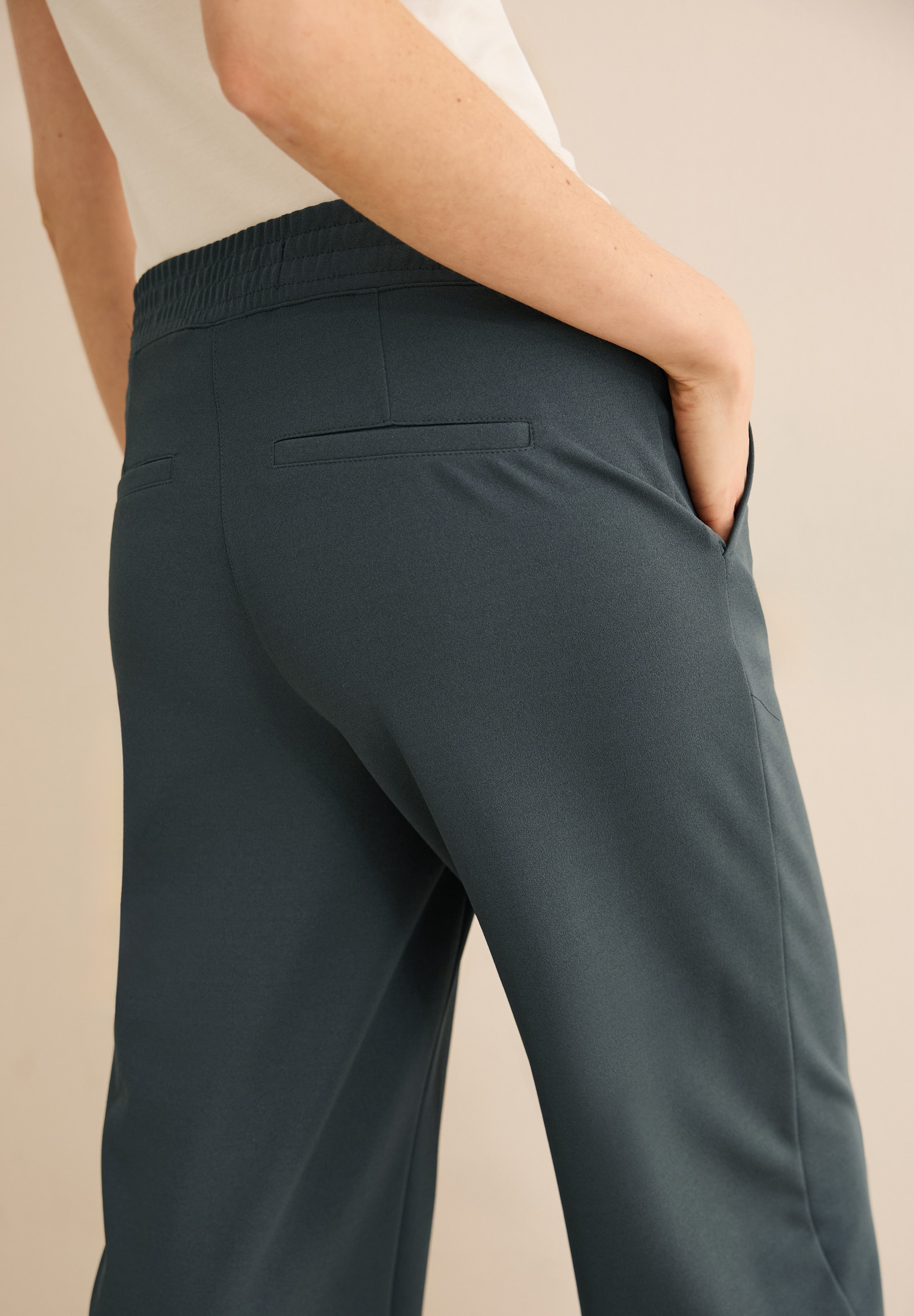 Cecil Stoffhose »Style Neele«, mit elastischem Bund