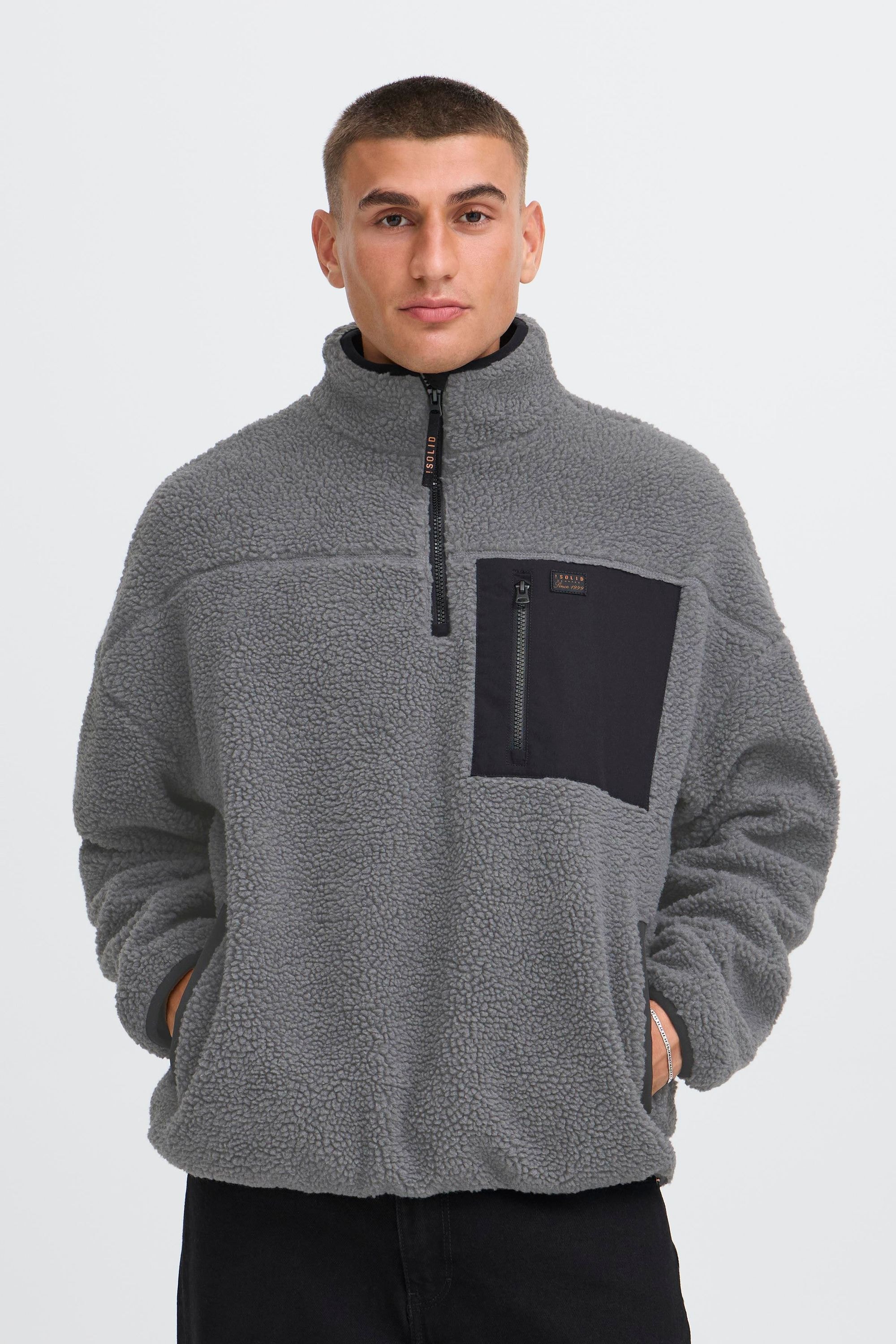 !Solid Plüschjacke »Plüschjacke SDMCWAIN«