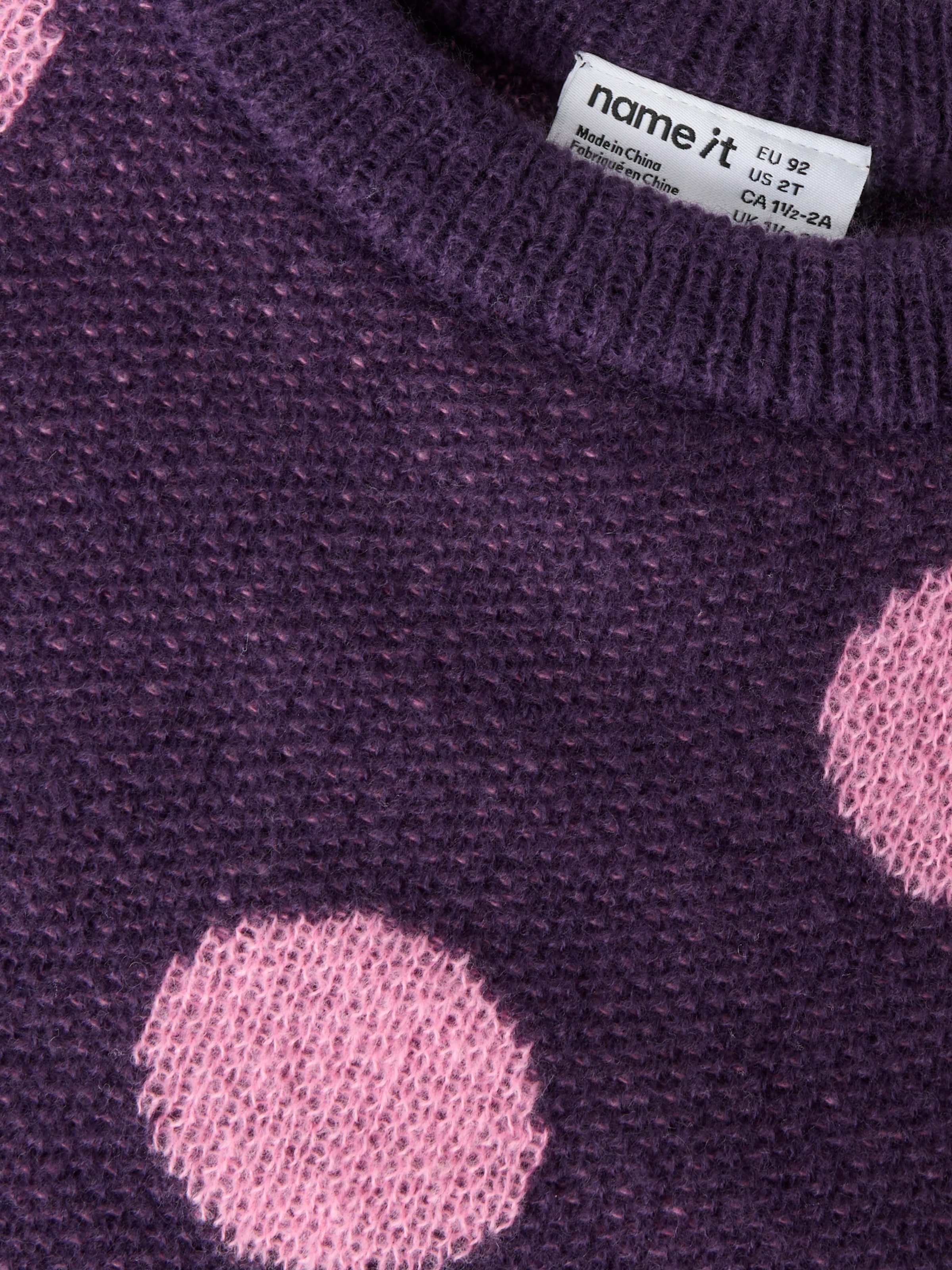 Name It Rundhalspullover »NMFOLISA LS KNIT BF« Kunstfaser, regular fit