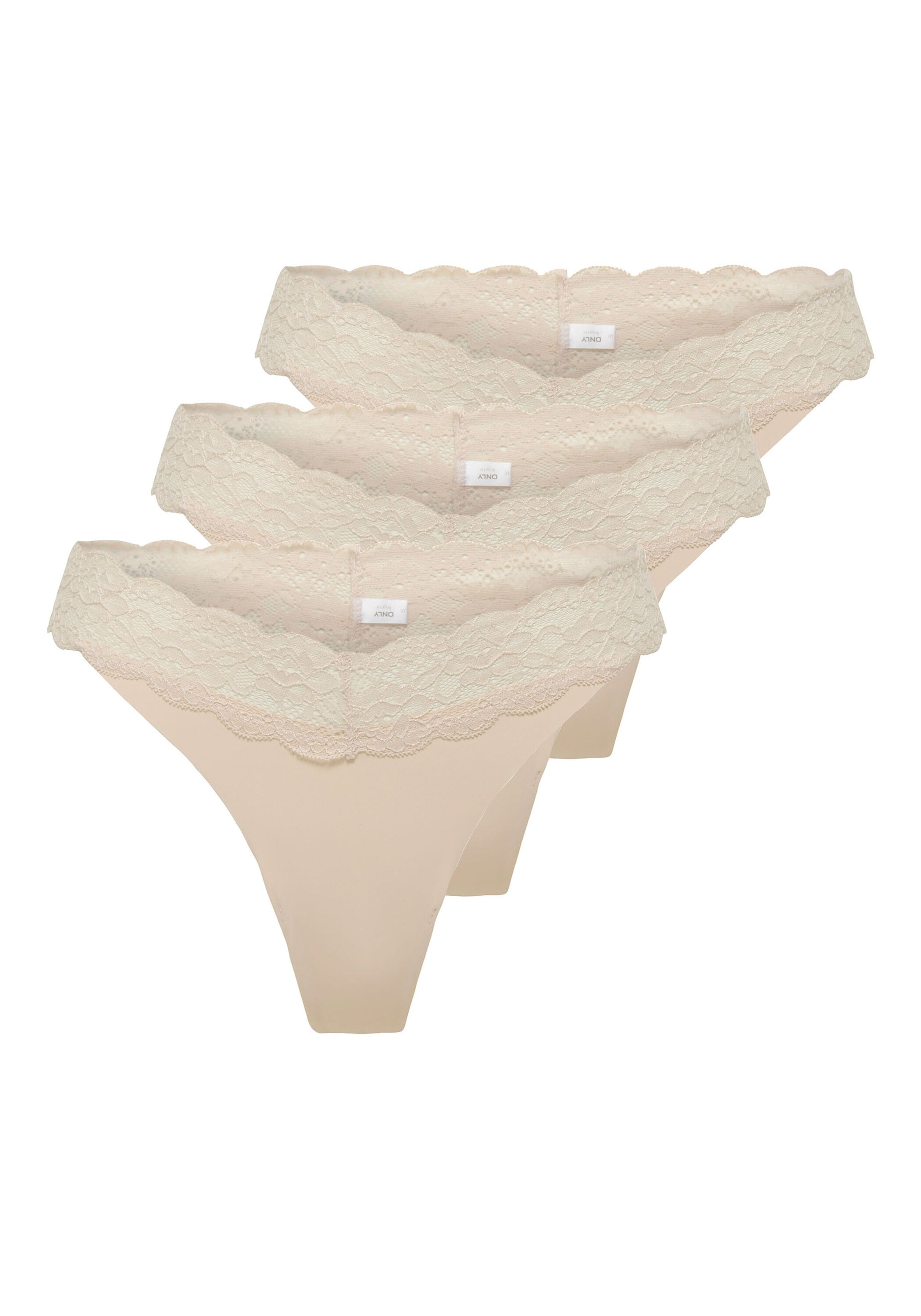 ONLY String »String ONLCHLOE LACE THONG 3er Pack«
