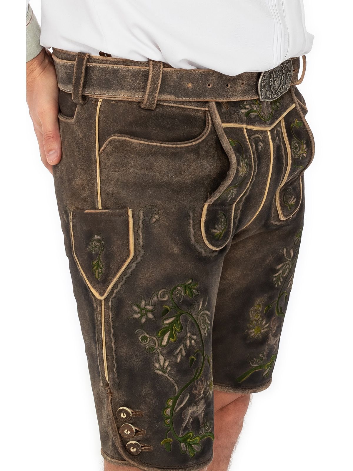 Country Maddox Lederhose »Lederhose FLEESENSEE«