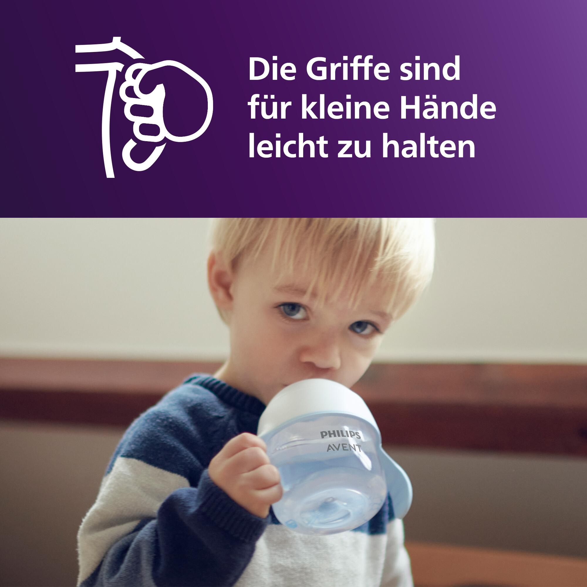 Philips AVENT Babyflasche »Natural Response Trinklernbecher« 150ml, extra schnelle Durchflussrate