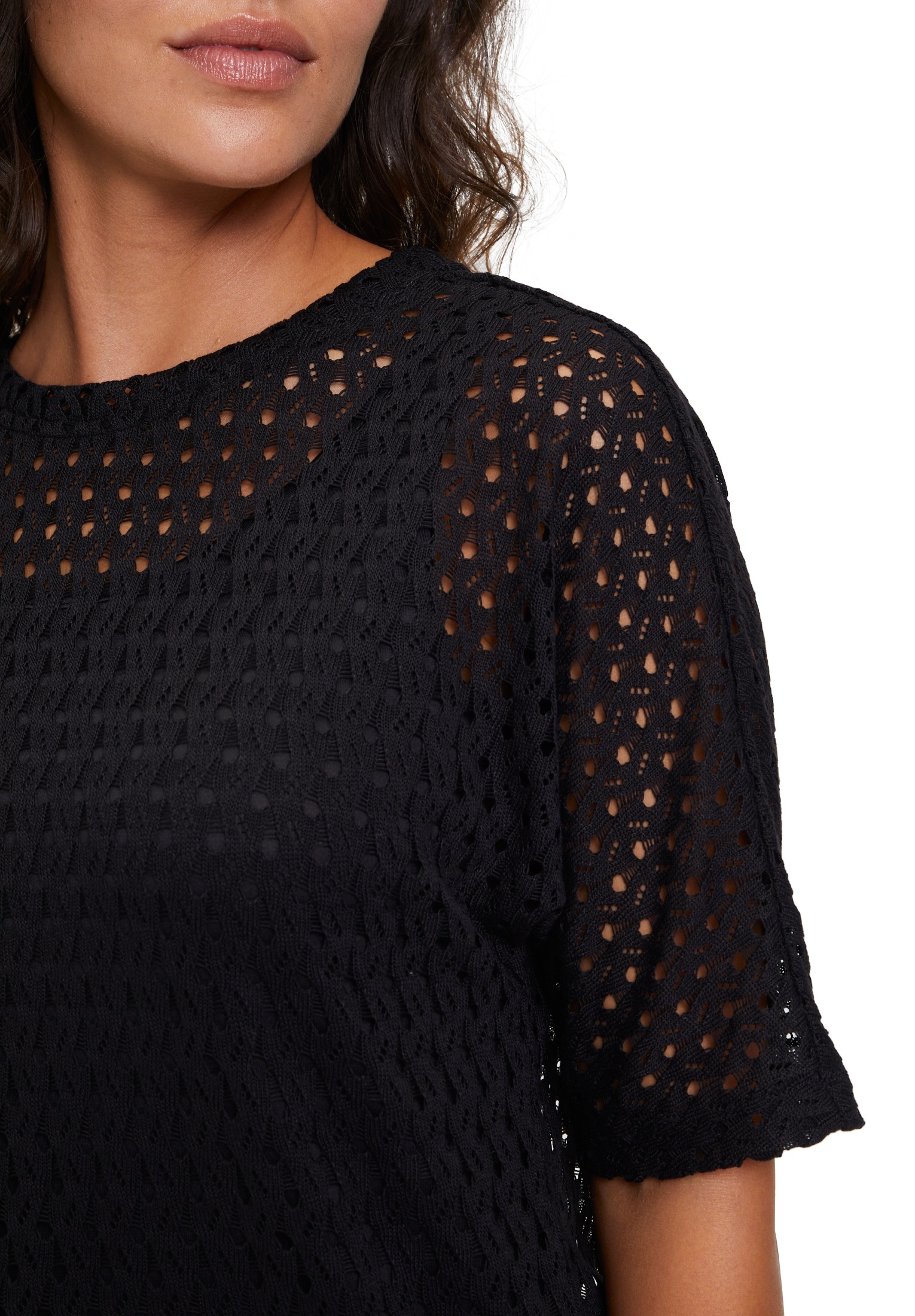 Betty&Co T-Shirt »Sweatpullover mit Fledermausärmeln«