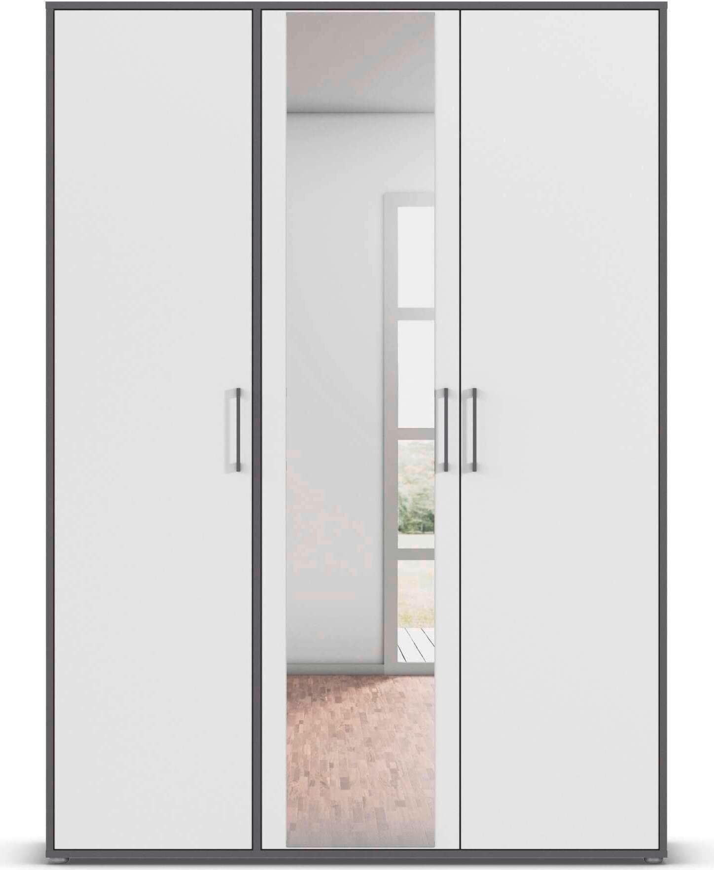 INOSIGN BY RAUCH Kleiderschrank »Schrank Garderobe Schlafzimmer Stauraum PAULLY TOPSELLER Wäscheschrank«, (mit 3 unterschiedlichen Griff-Varianten), OTTOS CHOICE 3 Griffvarianten MADE IN GERMANY