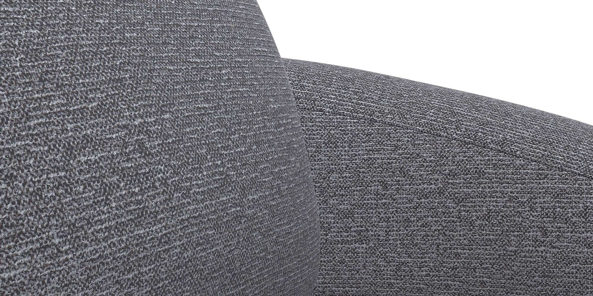 FLEXLUX 2,5-Sitzer »Torino, rund, Couch, Loveseat,« Modernes, organisches Sofa-Design, Kaltschaum, Wellenunterfederung