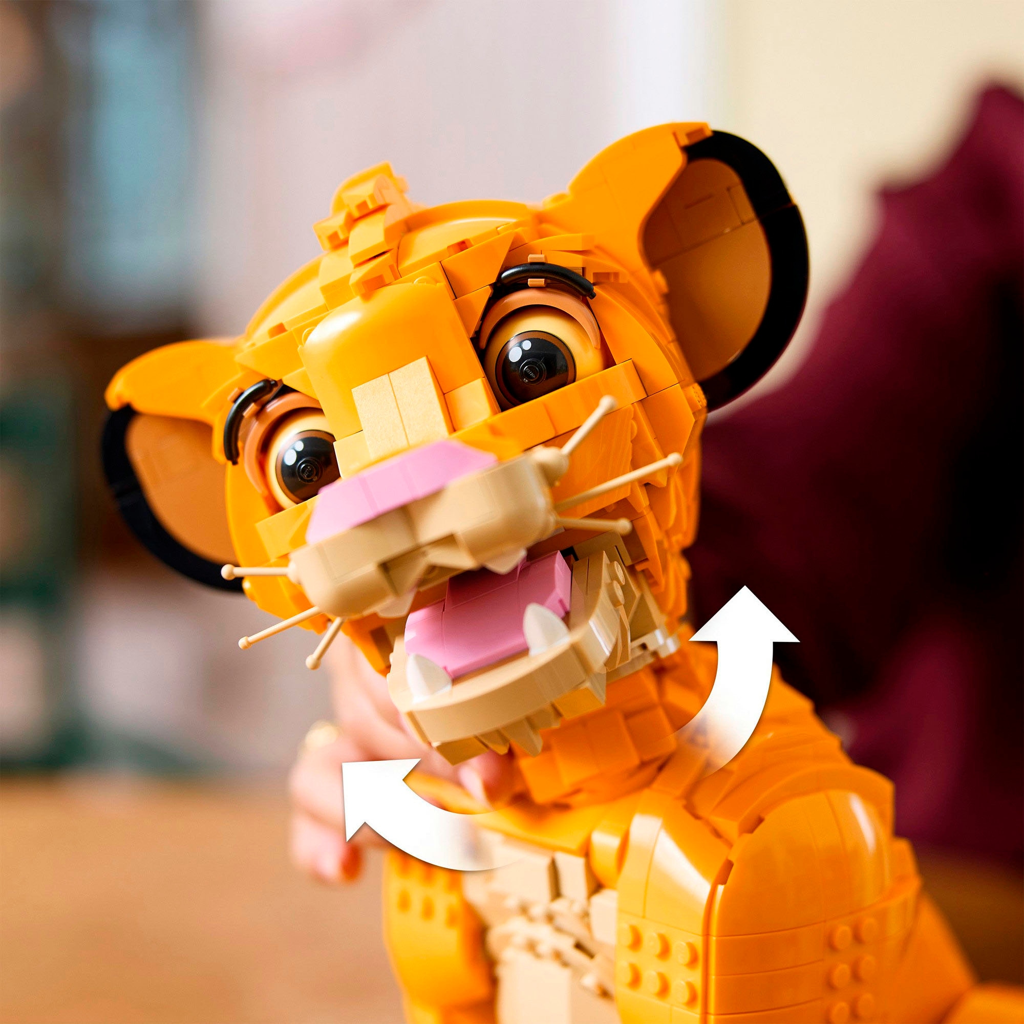 LEGO® Konstruktionsspielsteine »Simba, der junge König der Löwen (43247), LEGO Disney Classic«, (1445 St.), Made in Europe