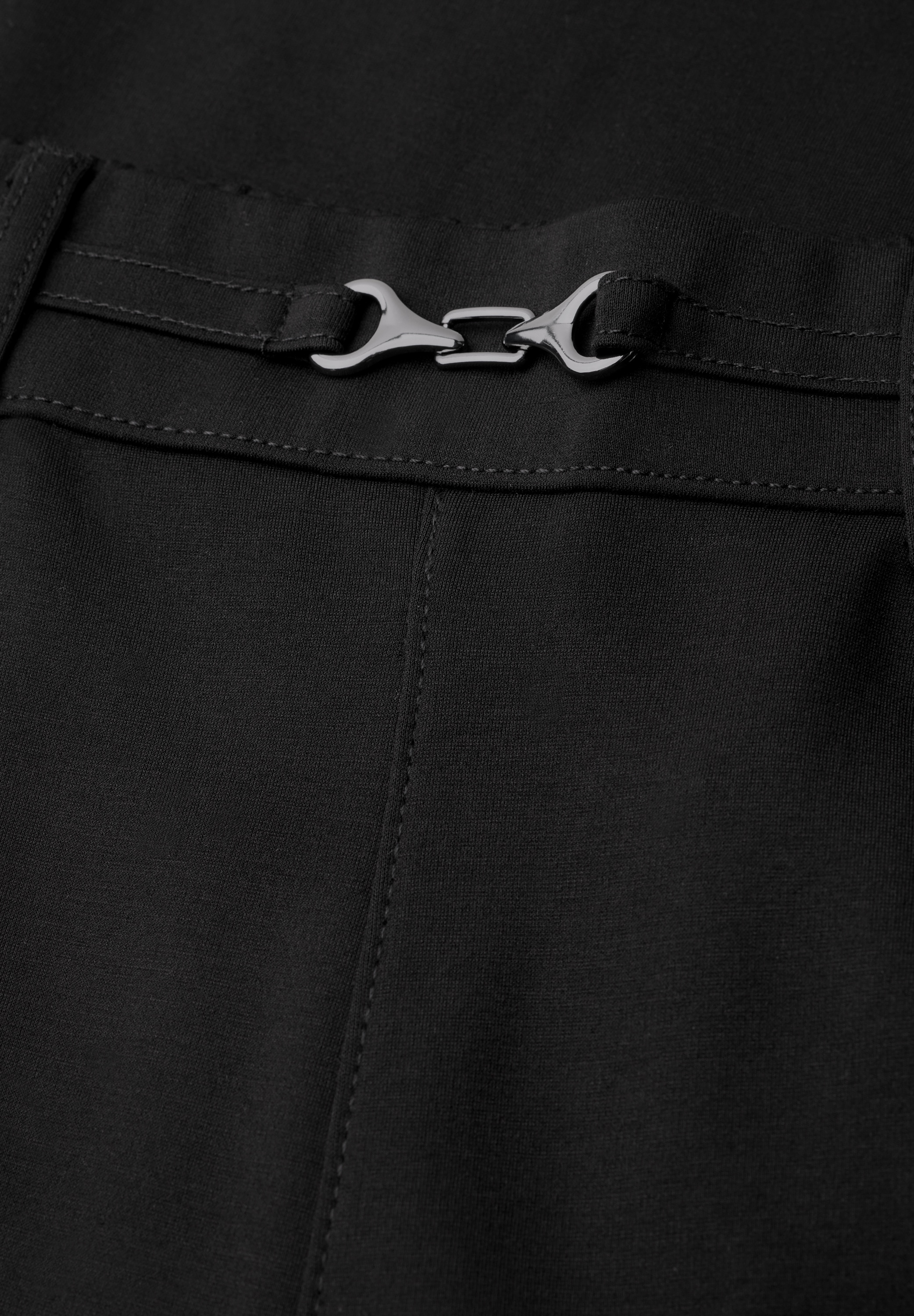 STREET ONE Stoffhose »Style Amalie«  mit Gummizug und Schnalle / Stretch