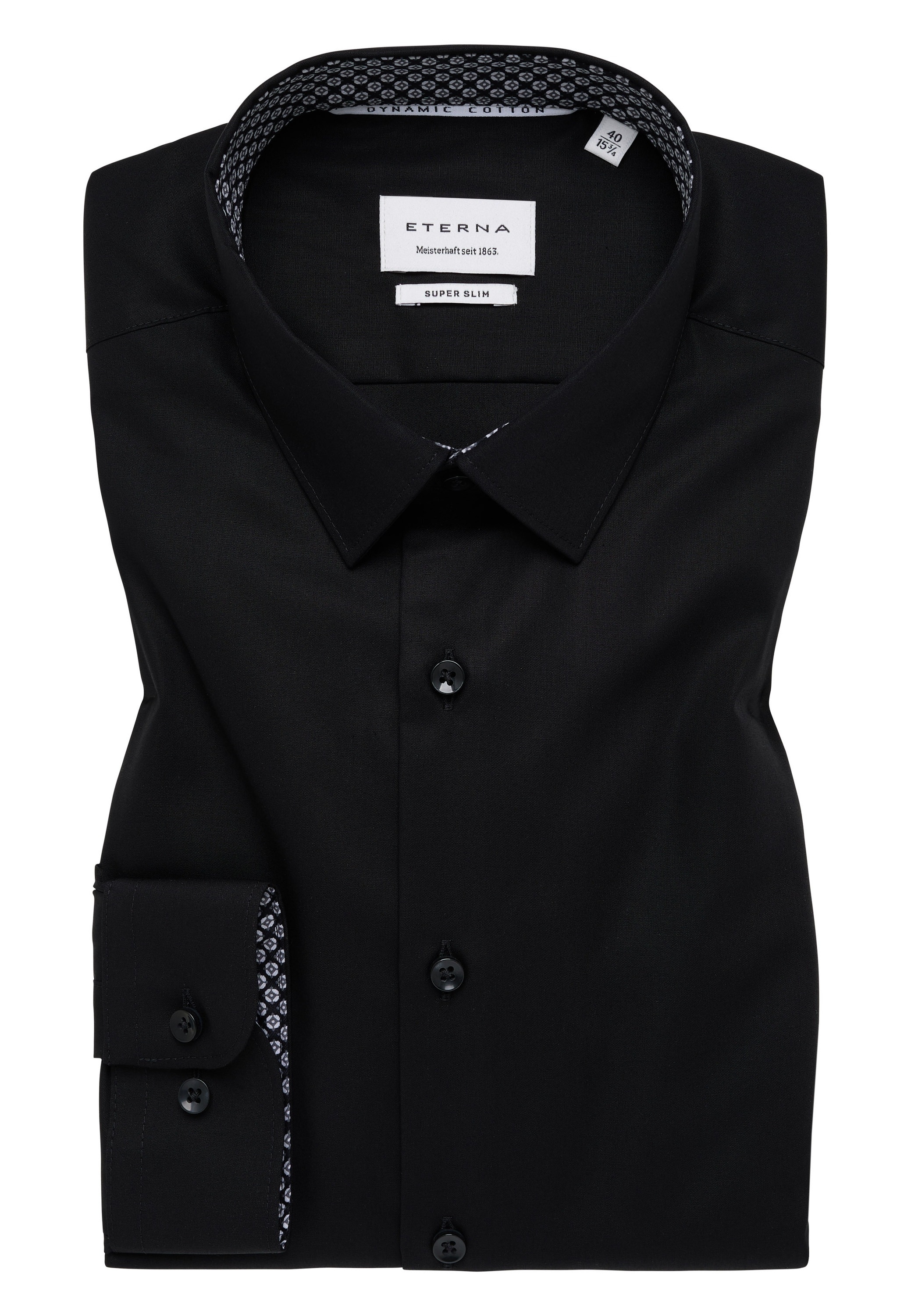 Eterna Langarmhemd »SUPER SLIM« NON IRON (bügelfrei)